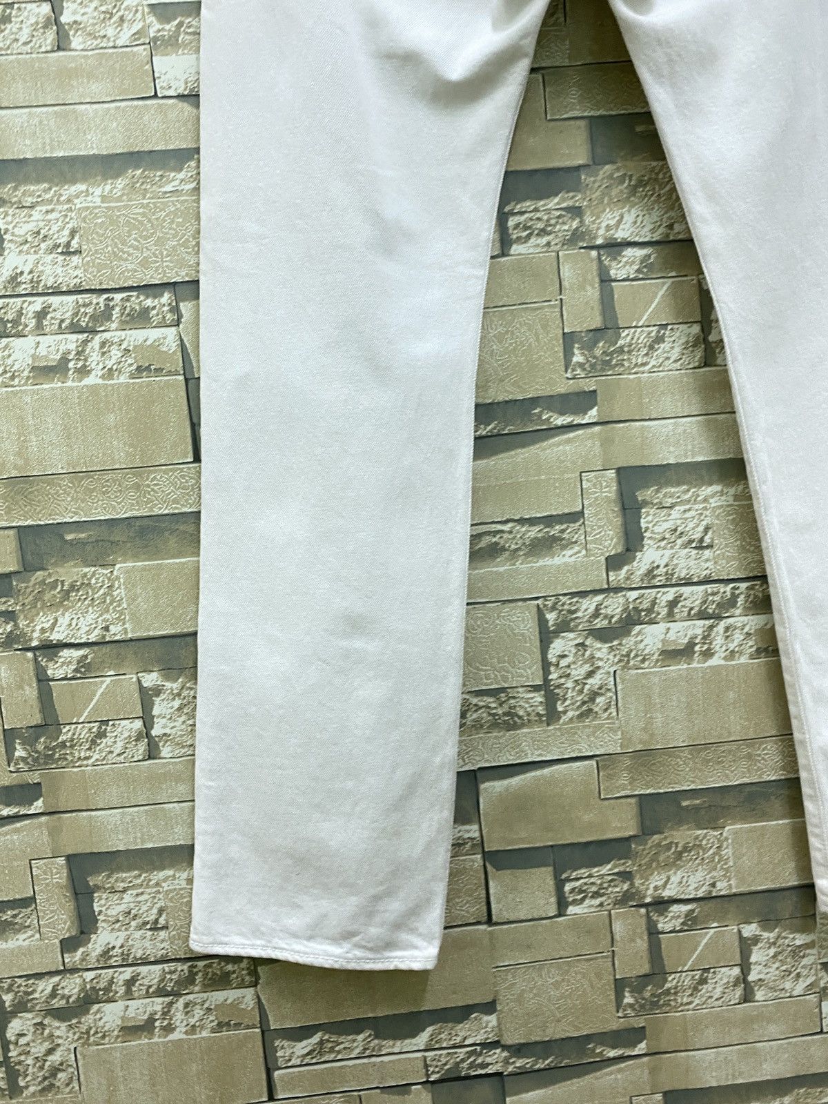 Levi's Vintage 2000s Levi's 501 White Denim Jeans Size US 30 / EU 46 - 15 Thumbnail