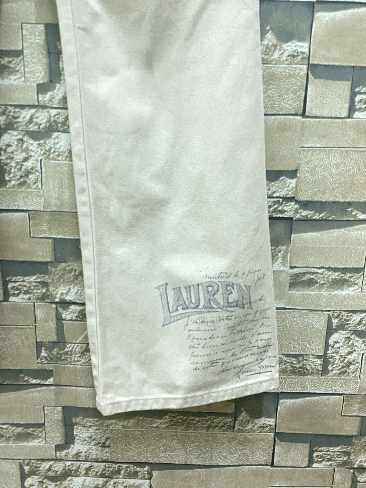 Designer × Ralph Lauren RALPH LAUREN Printed Bootcut Flared Pants Size US 32 / EU 48 - 7 Thumbnail