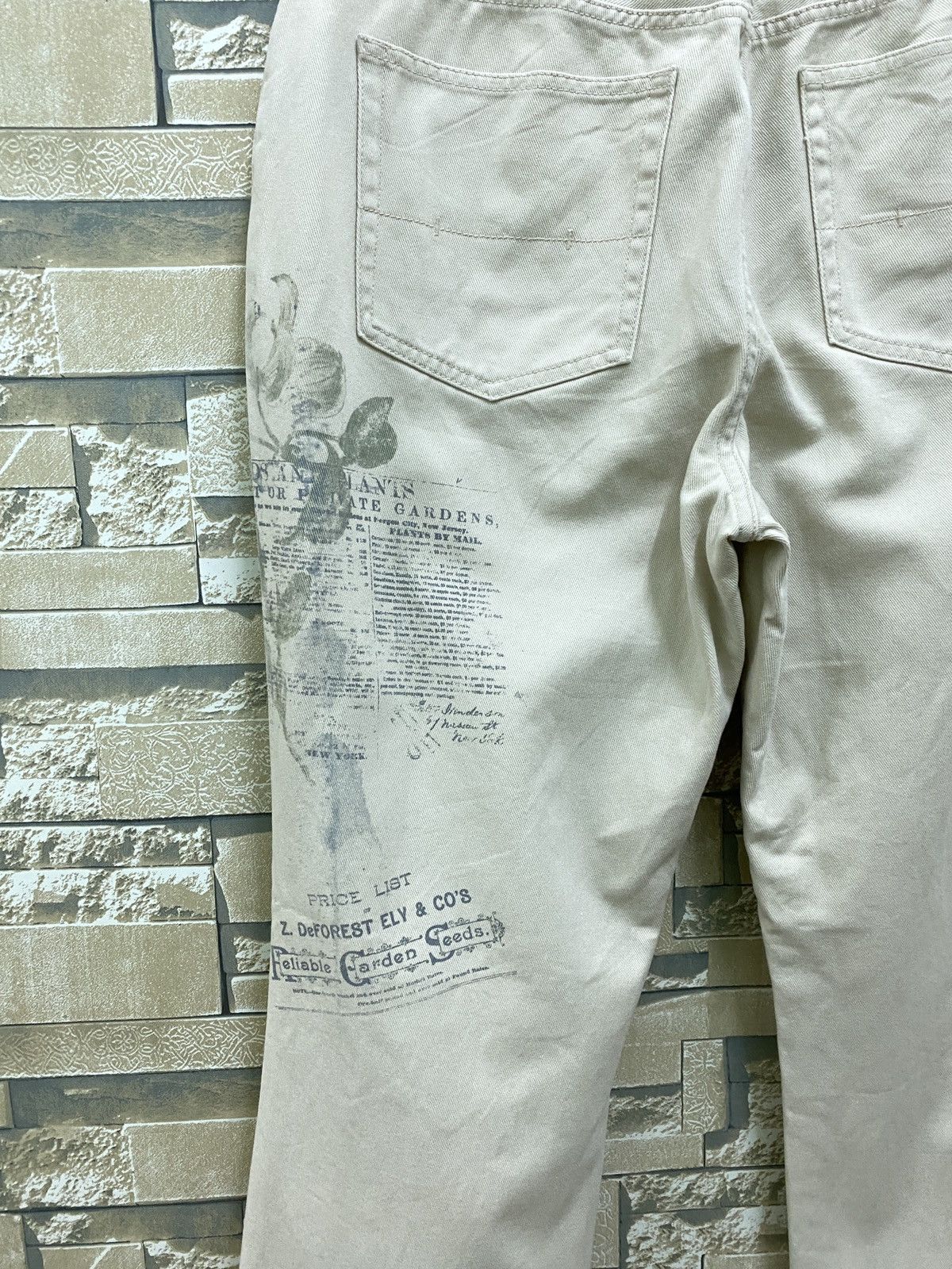 Designer × Ralph Lauren RALPH LAUREN Printed Bootcut Flared Pants Size US 32 / EU 48 - 12 Thumbnail