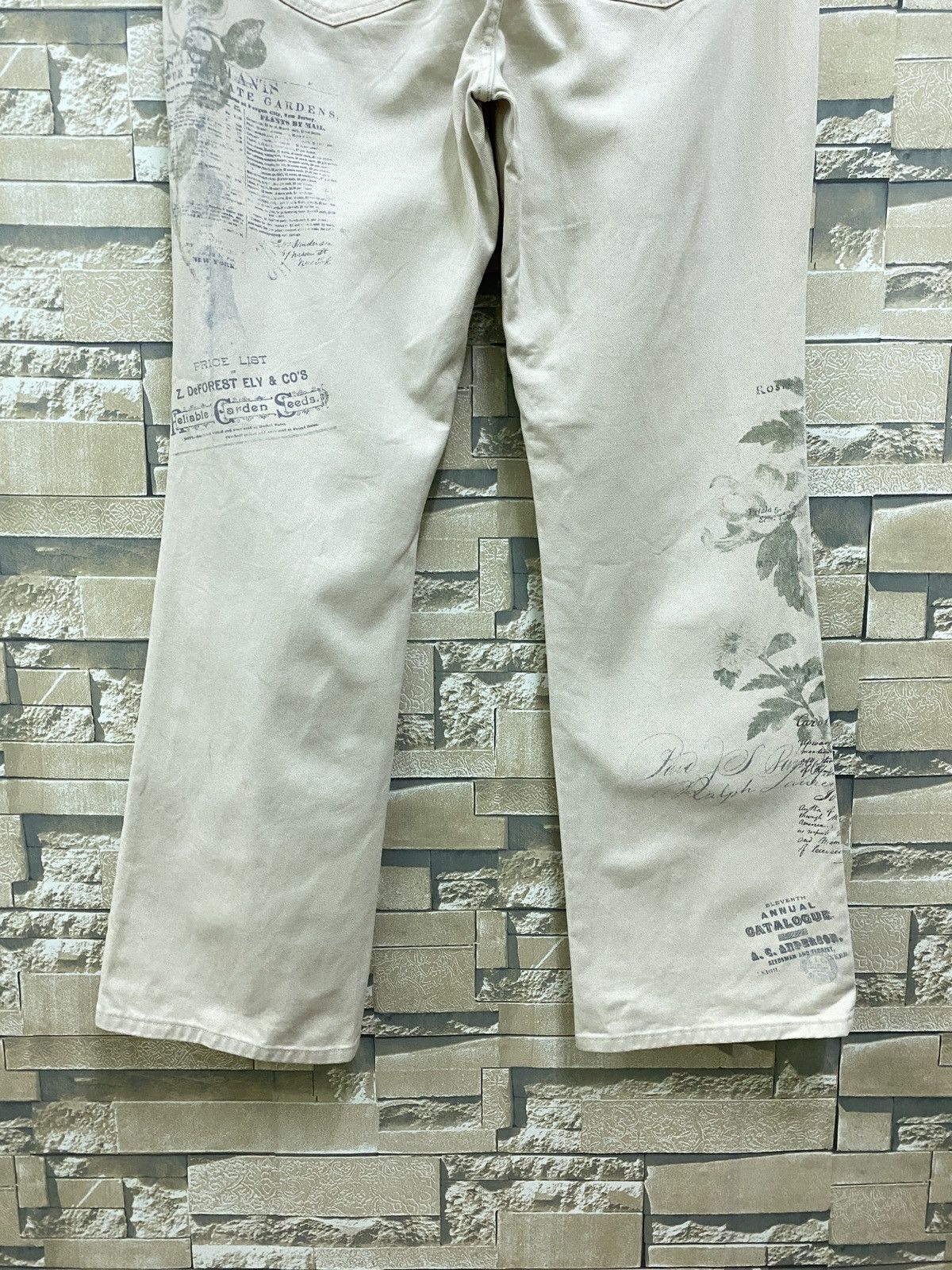 Designer × Ralph Lauren RALPH LAUREN Printed Bootcut Flared Pants Size US 32 / EU 48 - 11 Thumbnail
