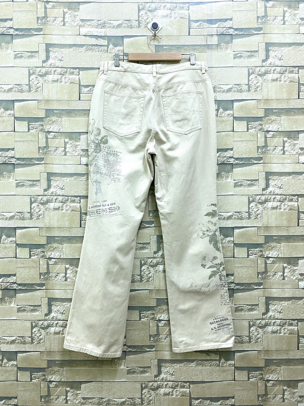 Designer × Ralph Lauren RALPH LAUREN Printed Bootcut Flared Pants Size US 32 / EU 48 - 2 Thumbnail