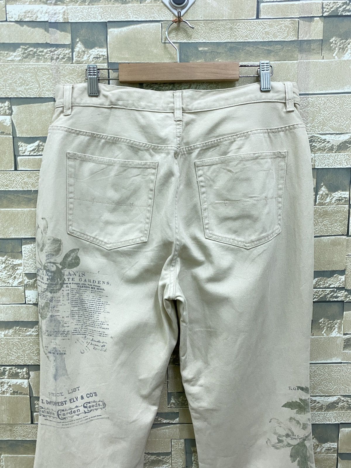Designer × Ralph Lauren RALPH LAUREN Printed Bootcut Flared Pants Size US 32 / EU 48 - 10 Thumbnail