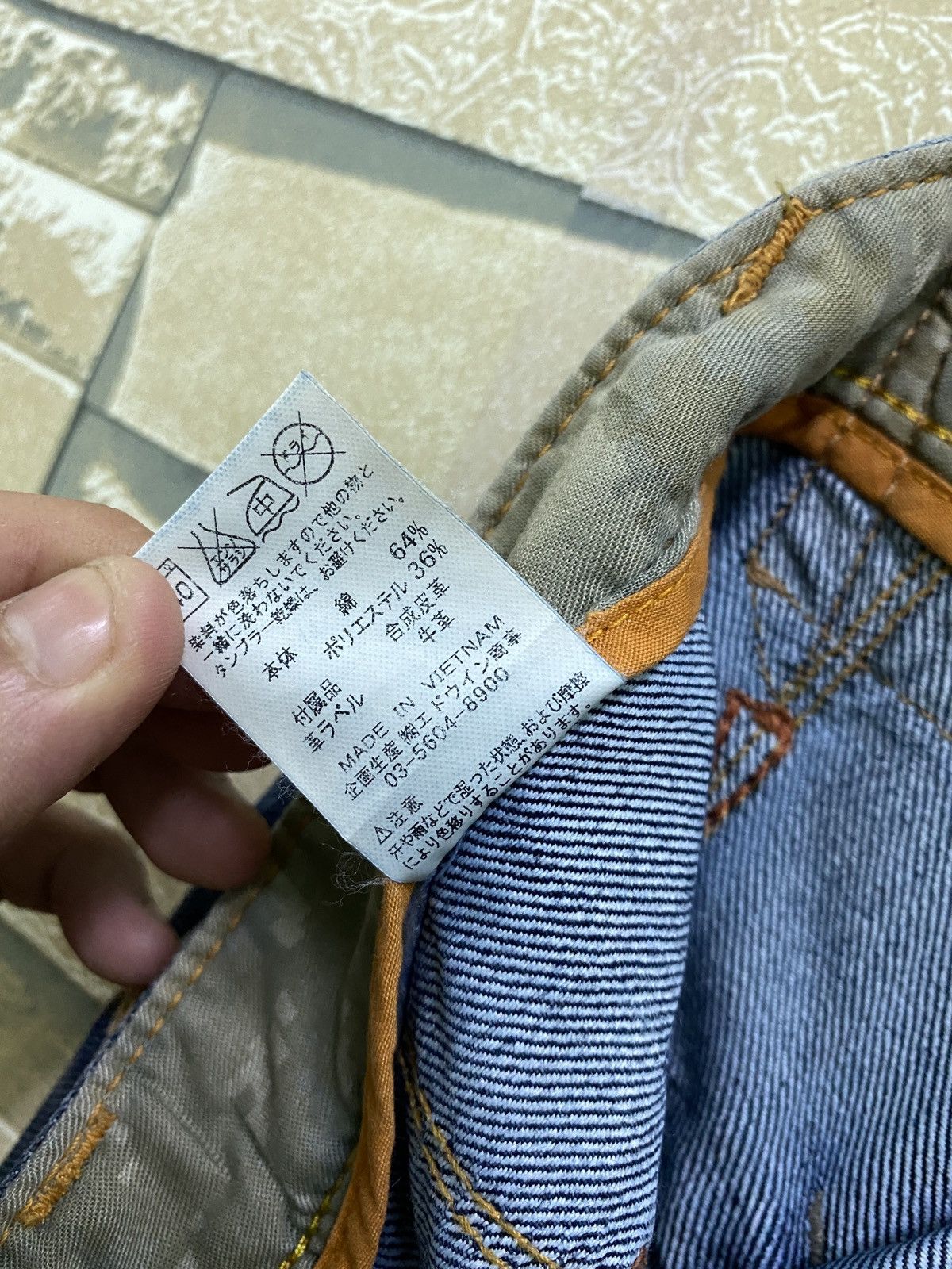 Edwin × Japanese Brand × Vintage Vintage EDWIN 504 Twisted Leg Zipper Denim Size US 31 - 19 Thumbnail