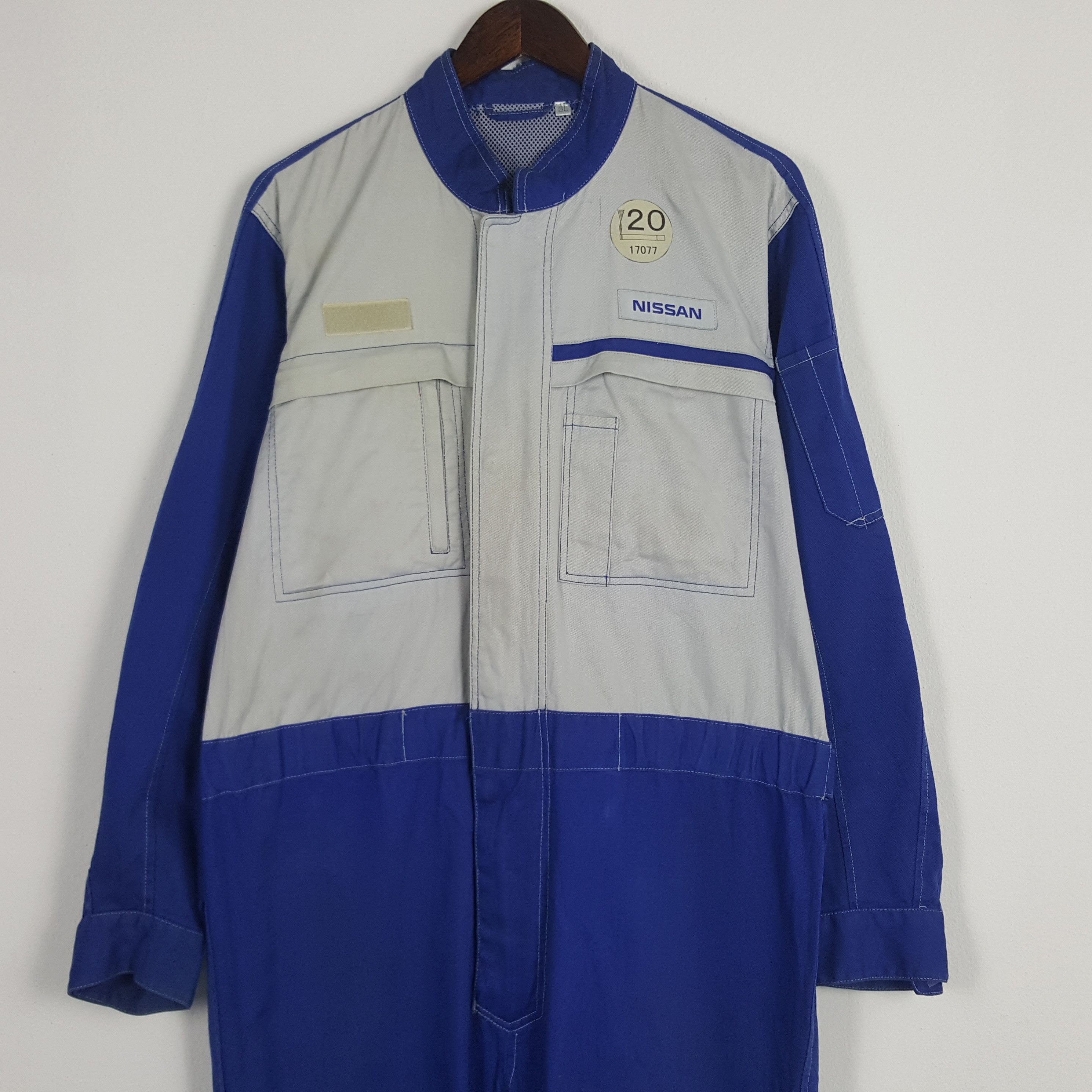 Japanese Brand × Vintage Vintage Nissan Coverall Japanese Jacket Size US XL / EU 56 / 4 - 3 Thumbnail