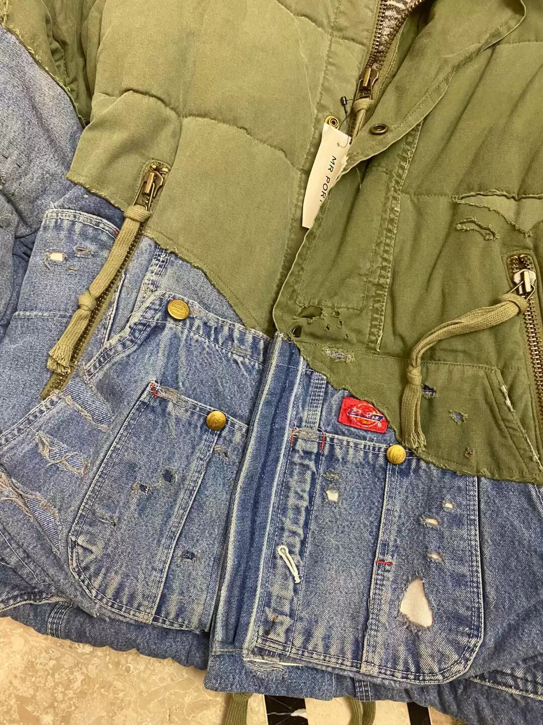 Greg Lauren Greg Lauren 50/50 patchwork coat Size US M / EU 48-50 / 2 - 5 Thumbnail