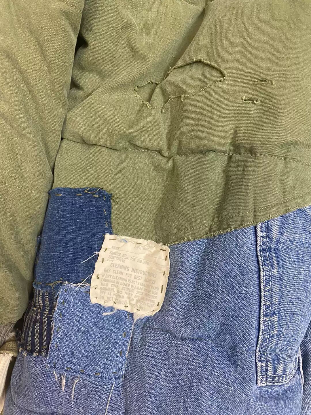 Greg Lauren Greg Lauren 50/50 patchwork coat Size US M / EU 48-50 / 2 - 4 Thumbnail