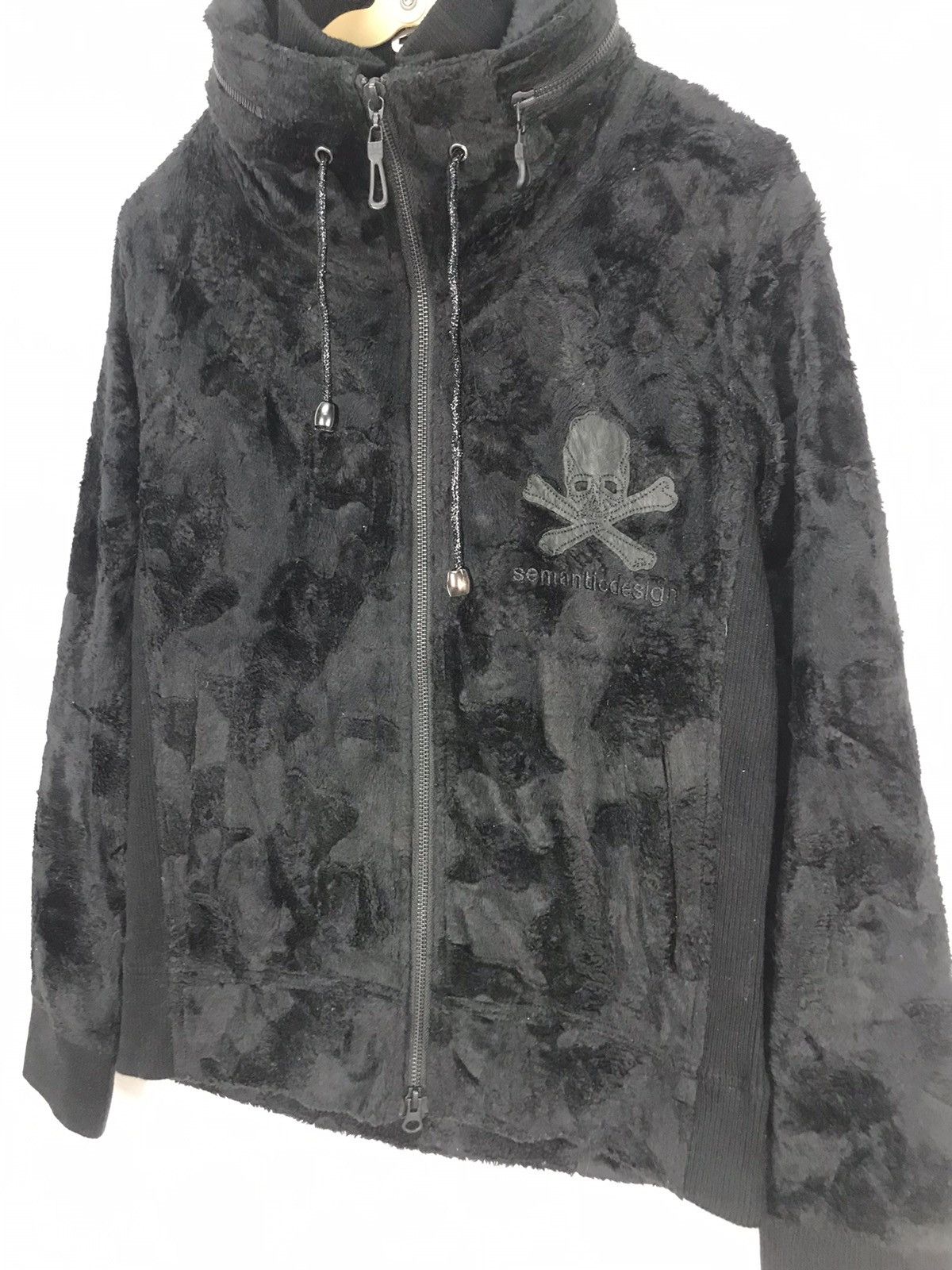 Japanese Brand × Seditionaries × semanticdesign Roen semantic design velvet hidden hoodie zipper jacket Size US S / EU 44-46 / 1 - 7 Thumbnail