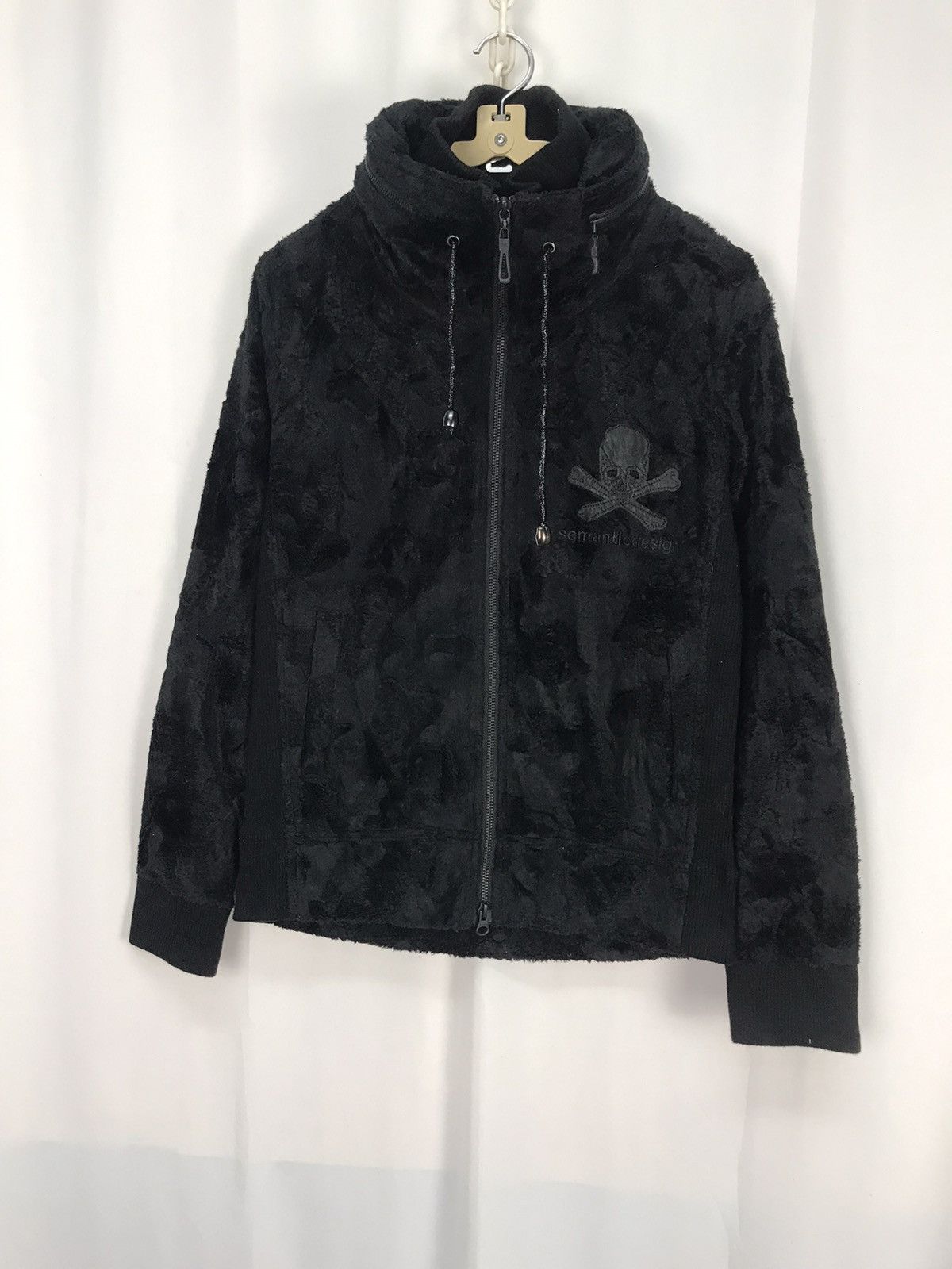 Japanese Brand × Seditionaries × semanticdesign Roen semantic design velvet hidden hoodie zipper jacket Size US S / EU 44-46 / 1 - 11 Thumbnail