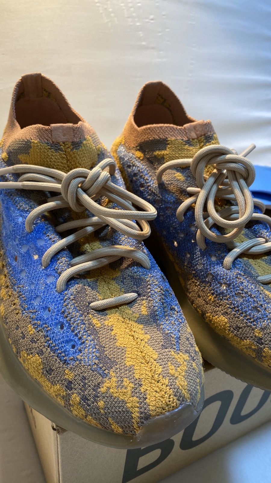 Adidas × Kanye West Adidas Yeezy Boost Blue Oat 7.5us Size US 7.5 / EU 40-41 - 10 Thumbnail