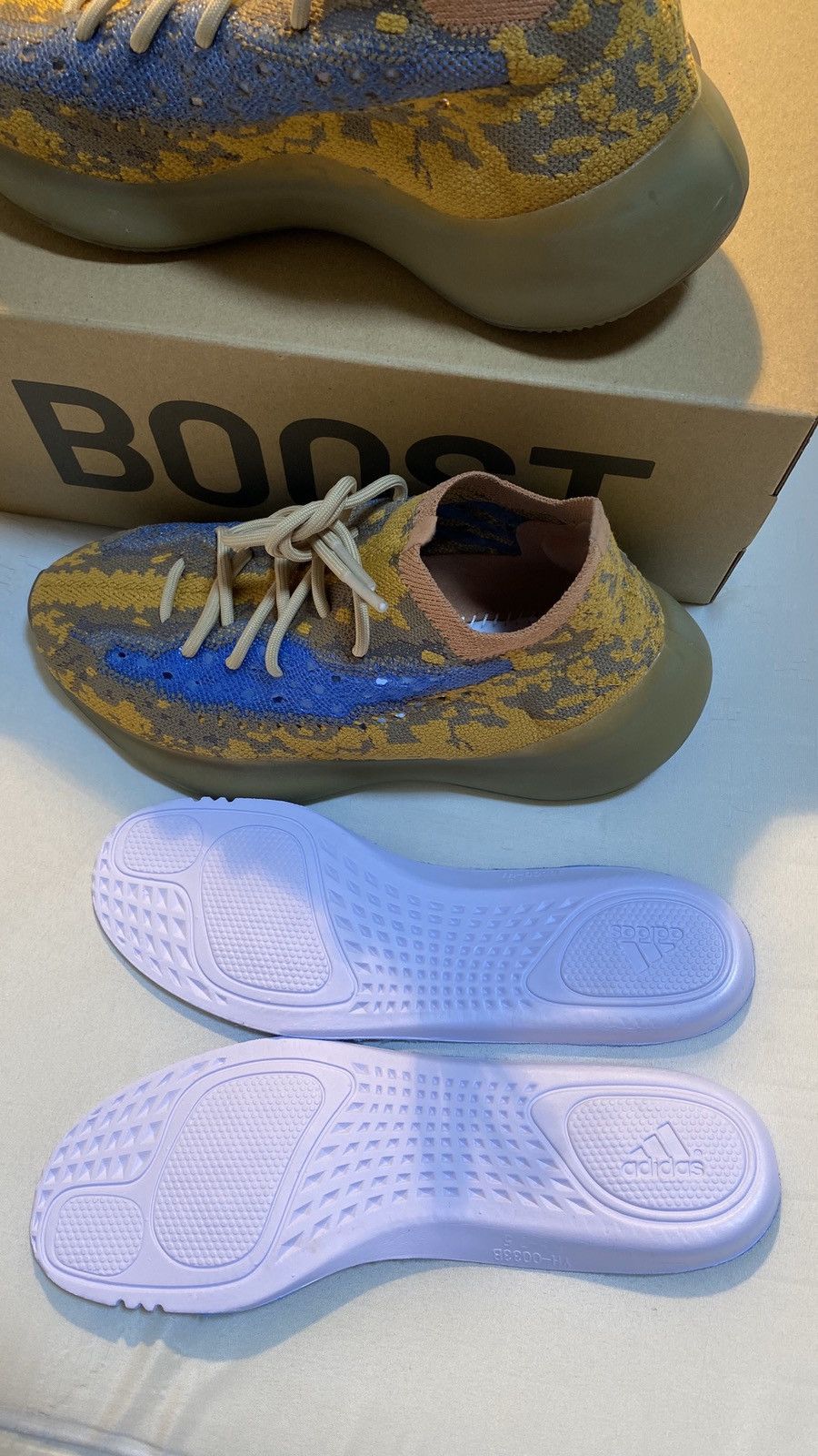Adidas × Kanye West Adidas Yeezy Boost Blue Oat 7.5us Size US 7.5 / EU 40-41 - 25 Thumbnail