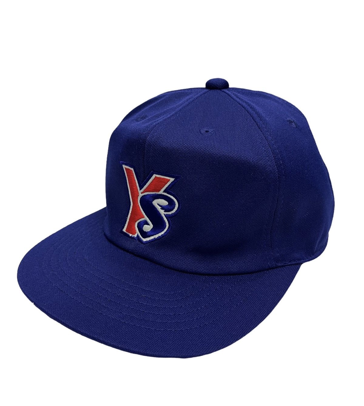 Vintage 🔥VINTAGE 90’s TOKYO YAKULT SWALLOWS Baseball 6 Panel Hat Size ONE SIZE - 5 Thumbnail