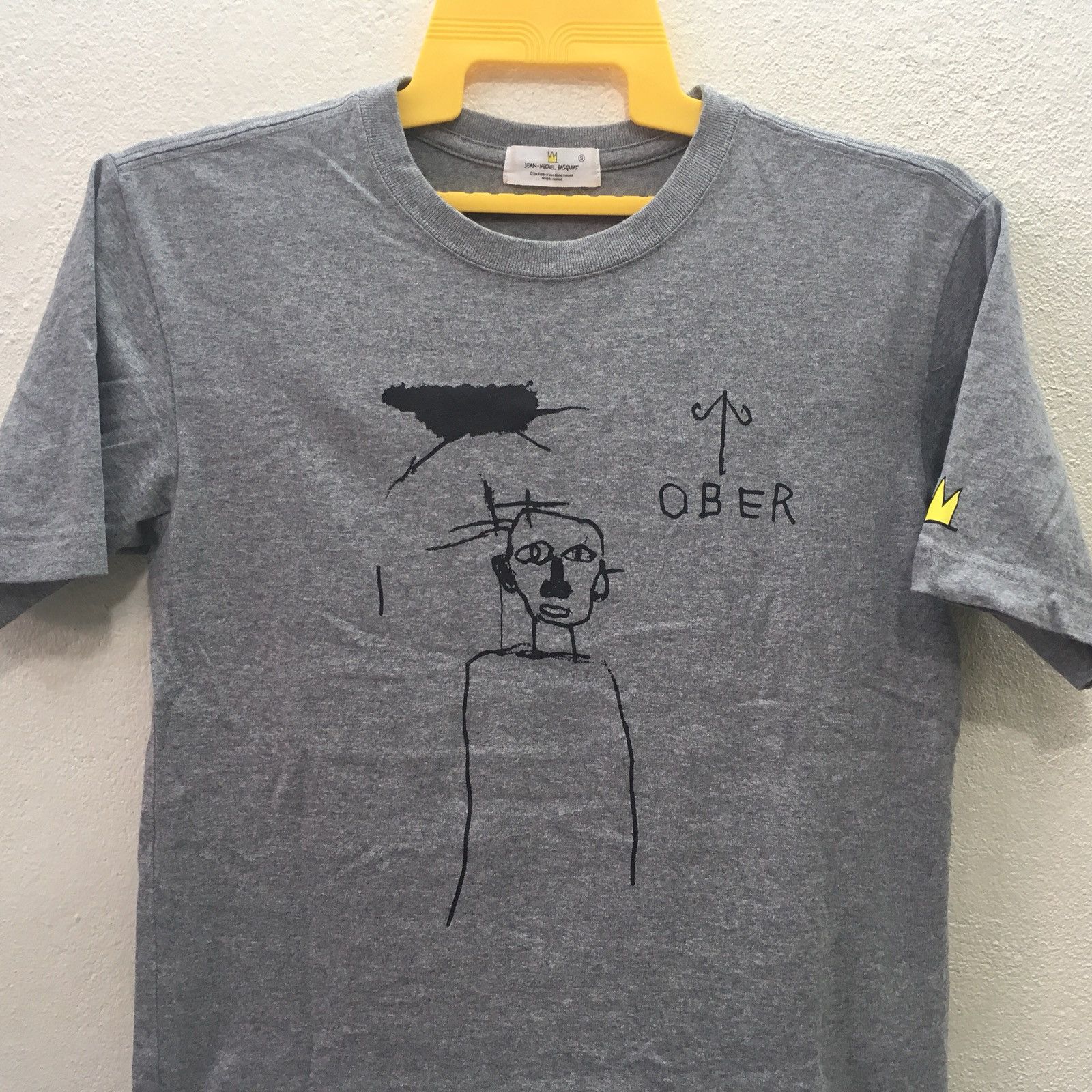 Jean-Michel Basquiat × Uniqlo Rare!! Jean Michel Basquiat Pop Art men tshirt Size US S / EU 44-46 / 1 - 3 Thumbnail