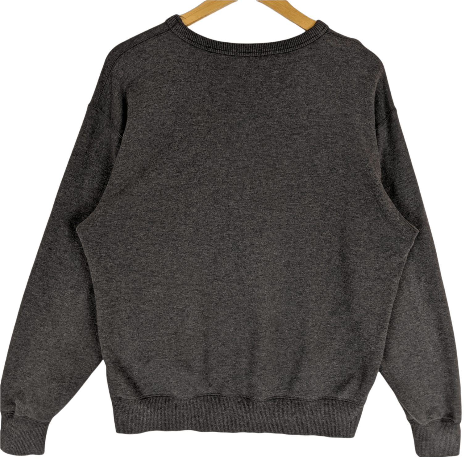 Japanese Brand × Uniqlo Vintage 90's UNIQLO Grey Plain Jumper Sweatshirt Size US L / EU 52-54 / 3 - 6 Thumbnail