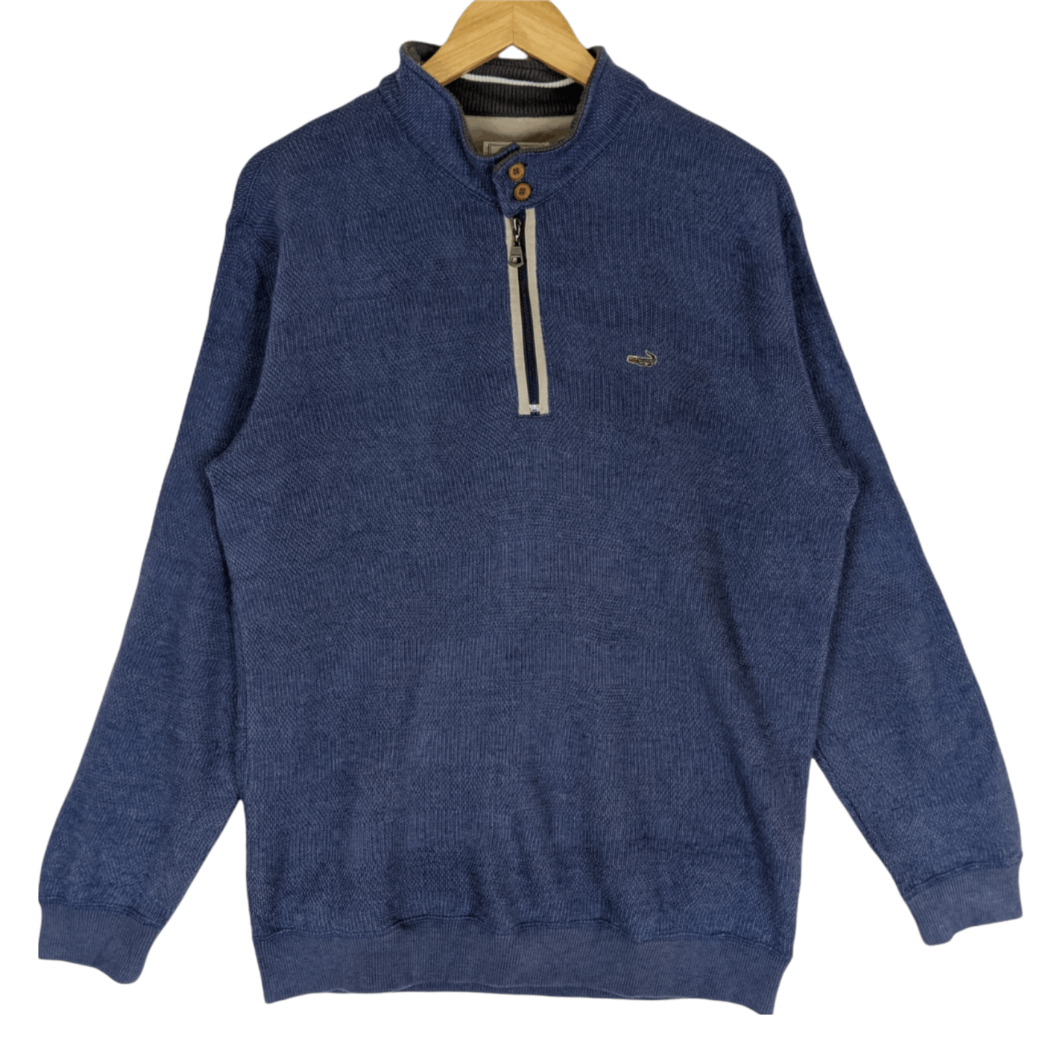 Japanese Brand CROCODILE Retro Sweatshirt Size US L / EU 52-54 / 3 - 2 Thumbnail