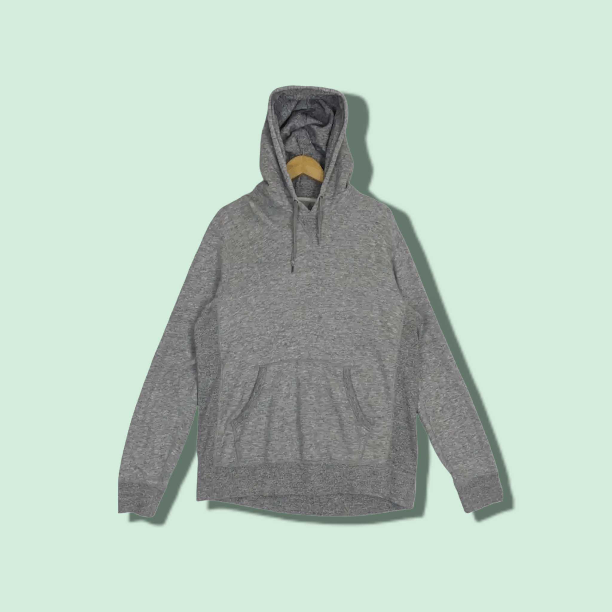 Japanese Brand × Uniqlo UNIQLO Grey Plain Hoodie Size US XL / EU 56 / 4 - 1 Thumbnail