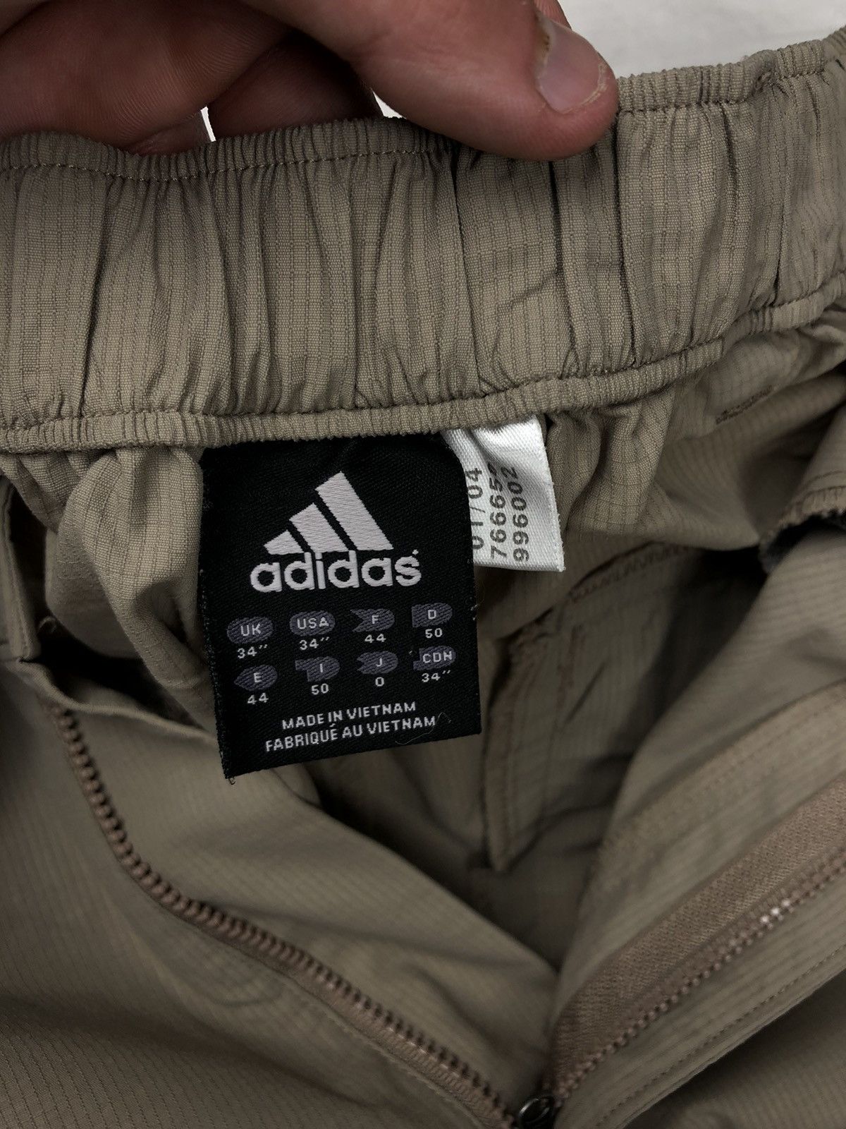 Adidas × Vintage Adidas Vintage Transformer Cargo pant Size US 34 / EU 50 - 8 Thumbnail
