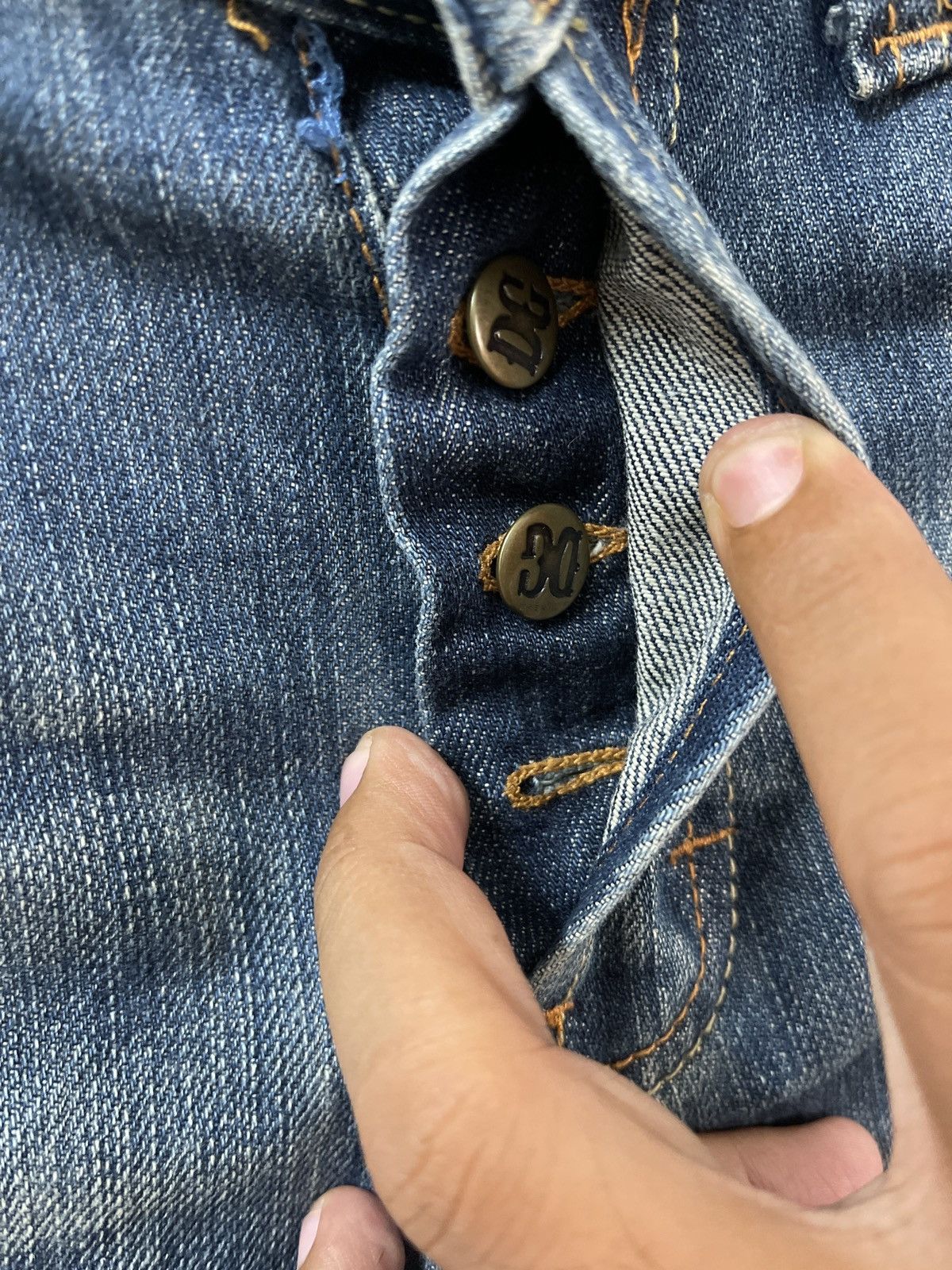 Dolce & Gabbana × Vintage VINTAGE DISTRESSED DOLCE & GABBANA DENIM VERY RARE Size US 30 / EU 46 - 12 Thumbnail