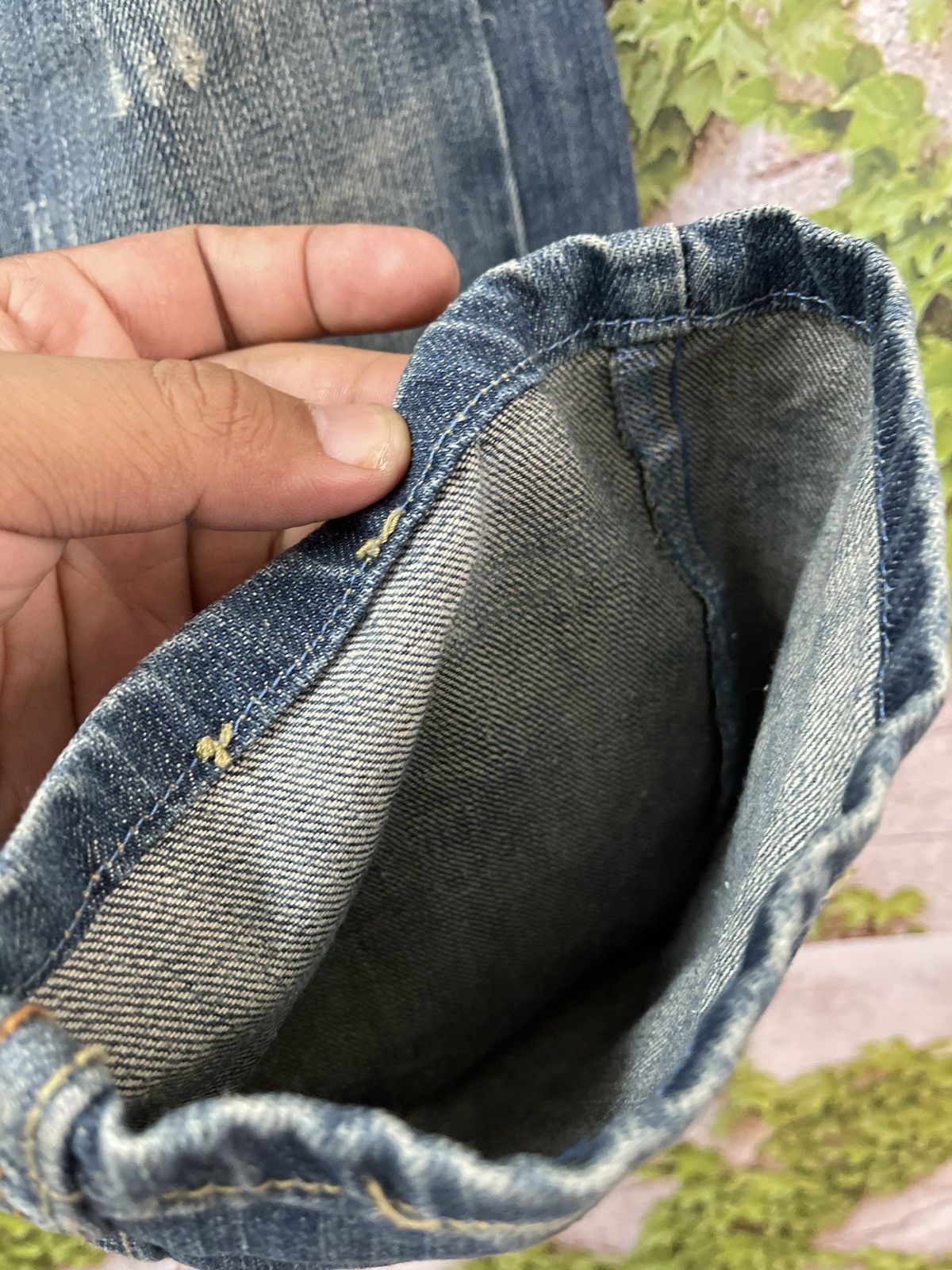 Dolce & Gabbana × Vintage VINTAGE DISTRESSED DOLCE & GABBANA DENIM VERY RARE Size US 30 / EU 46 - 9 Thumbnail