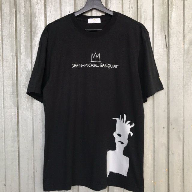 Jean-Michel Basquiat × Vintage 🔥Jean Michel Basquiat Pop Art Designer Tees medium size Size US M / EU 48-50 / 2 - 2 Thumbnail