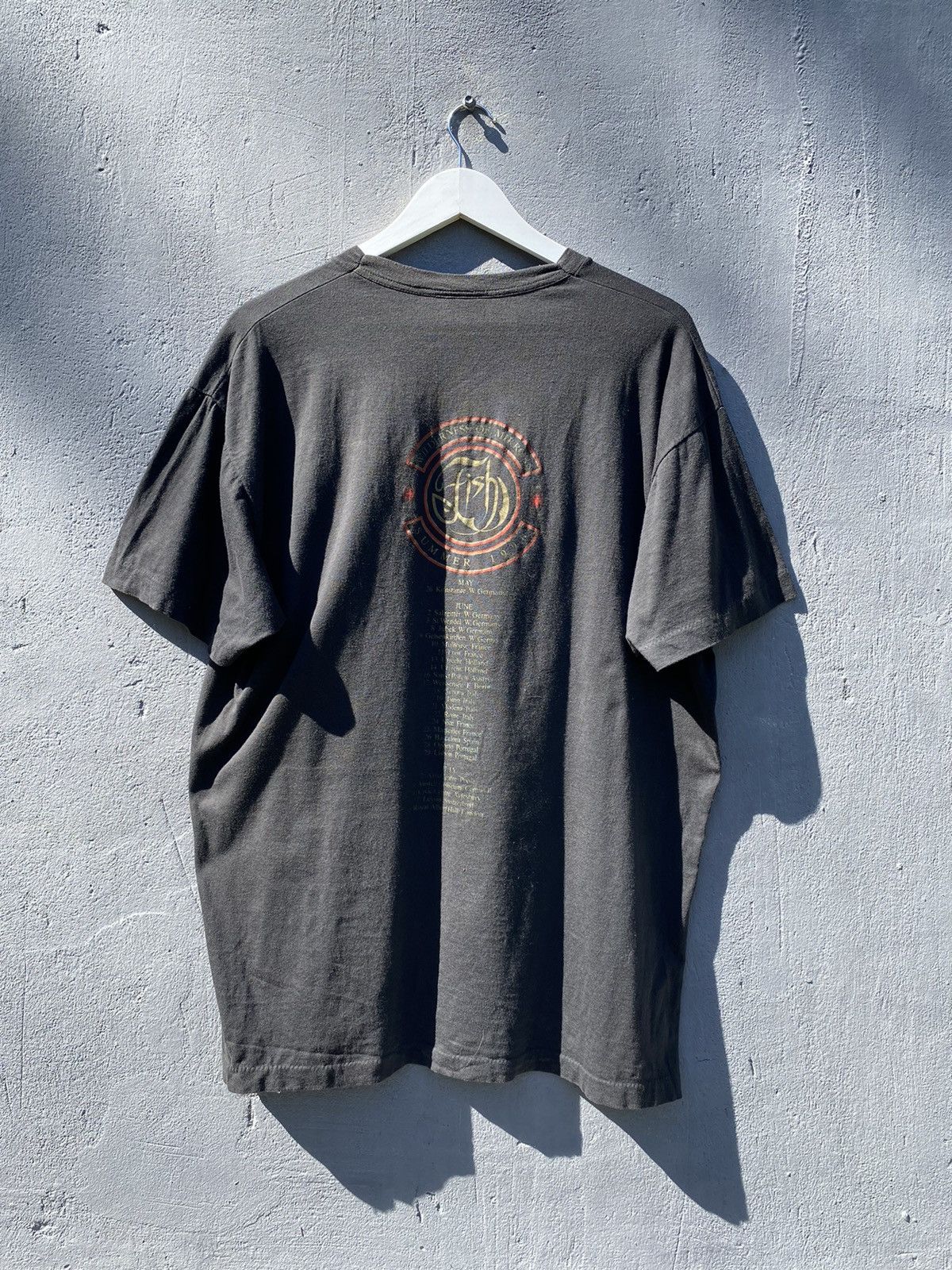 Band Tees Vintage 1990 DAVID MARTIN Wilderness Of Mirrors T Shirt Size US XL / EU 56 / 4 - 5 Thumbnail