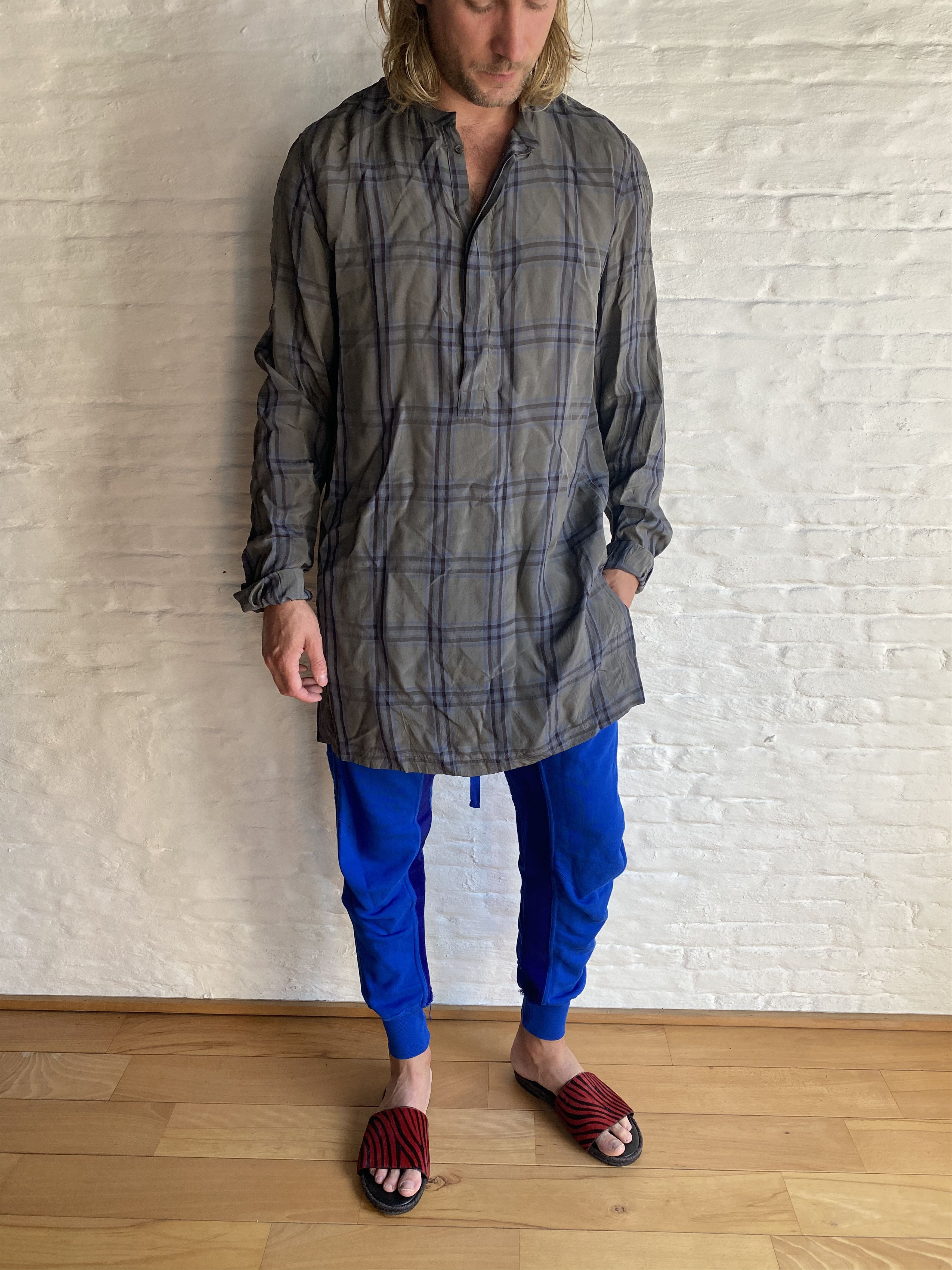 Haider Ackermann Silk Long Shirt Size US S / EU 44-46 / 1 - 2 Thumbnail