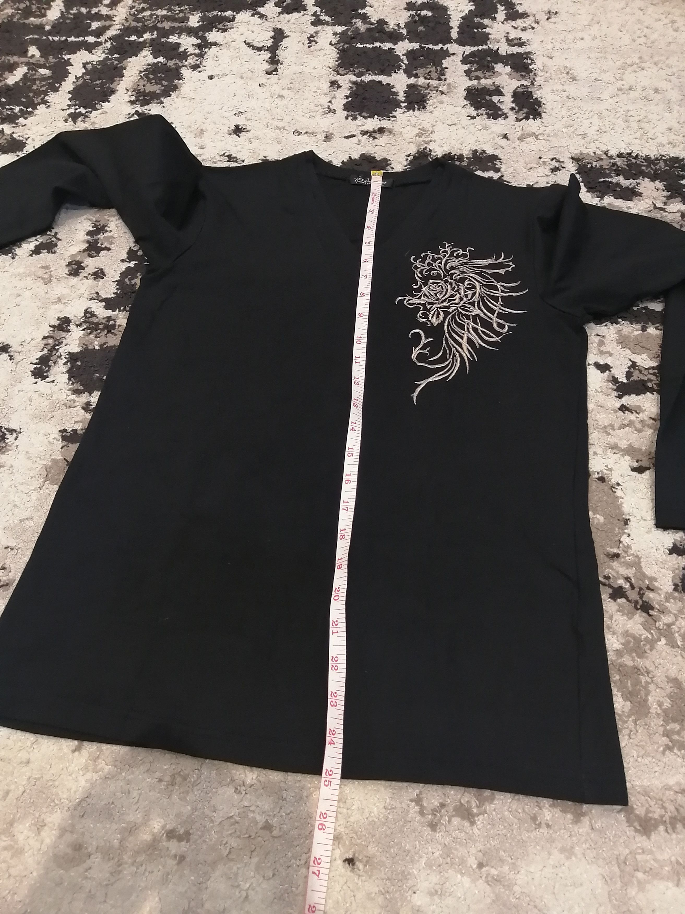 Tornado Mart Tornado Mart Japan Embroidered LS Tshirt Size US S / EU 44-46 / 1 - 8 Thumbnail