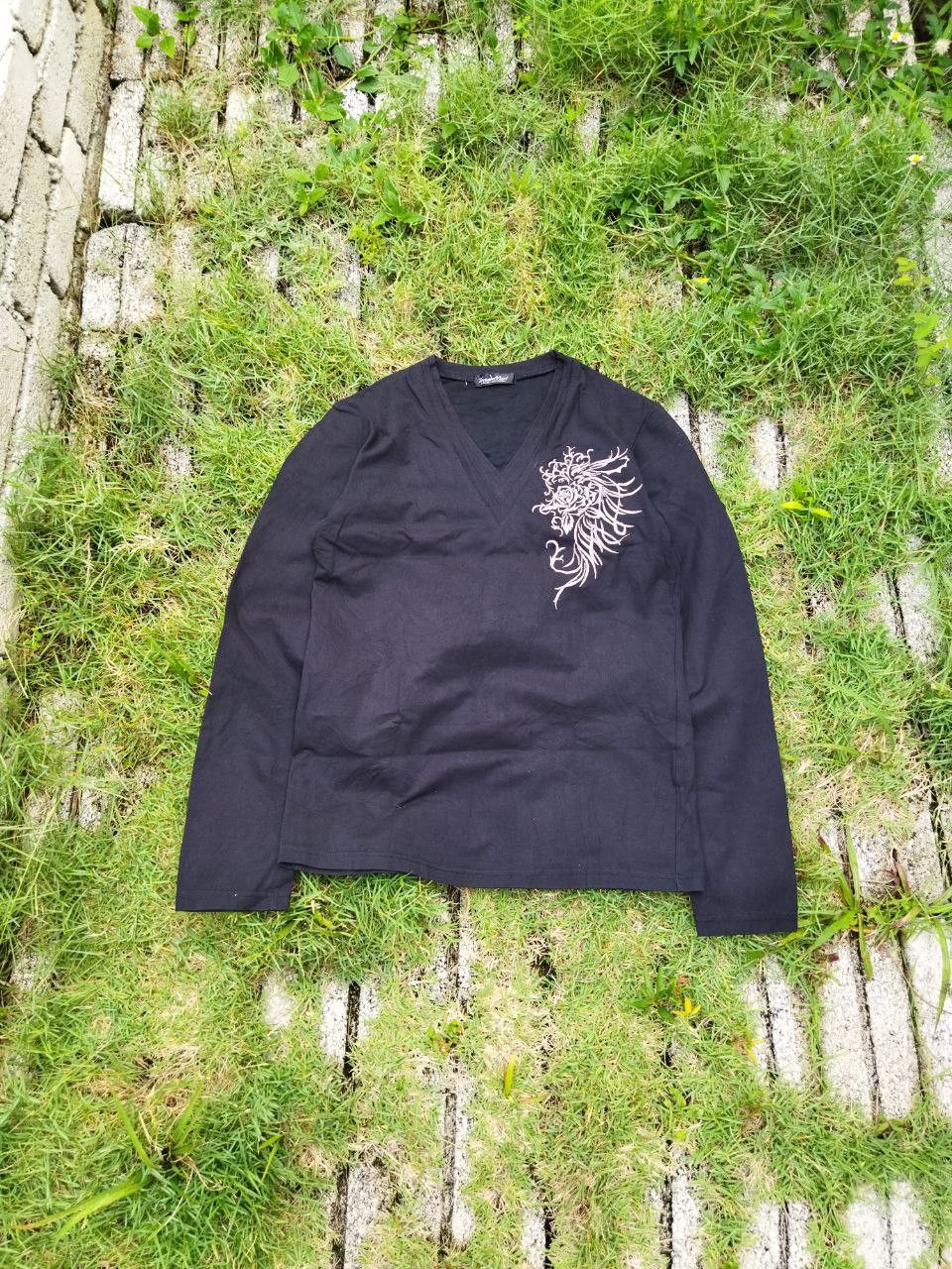 Tornado Mart Tornado Mart Japan Embroidered LS Tshirt Size US S / EU 44-46 / 1 - 2 Thumbnail