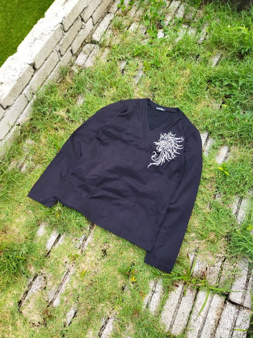 Tornado Mart Tornado Mart Japan Embroidered LS Tshirt Size US S / EU 44-46 / 1 - 1 Thumbnail