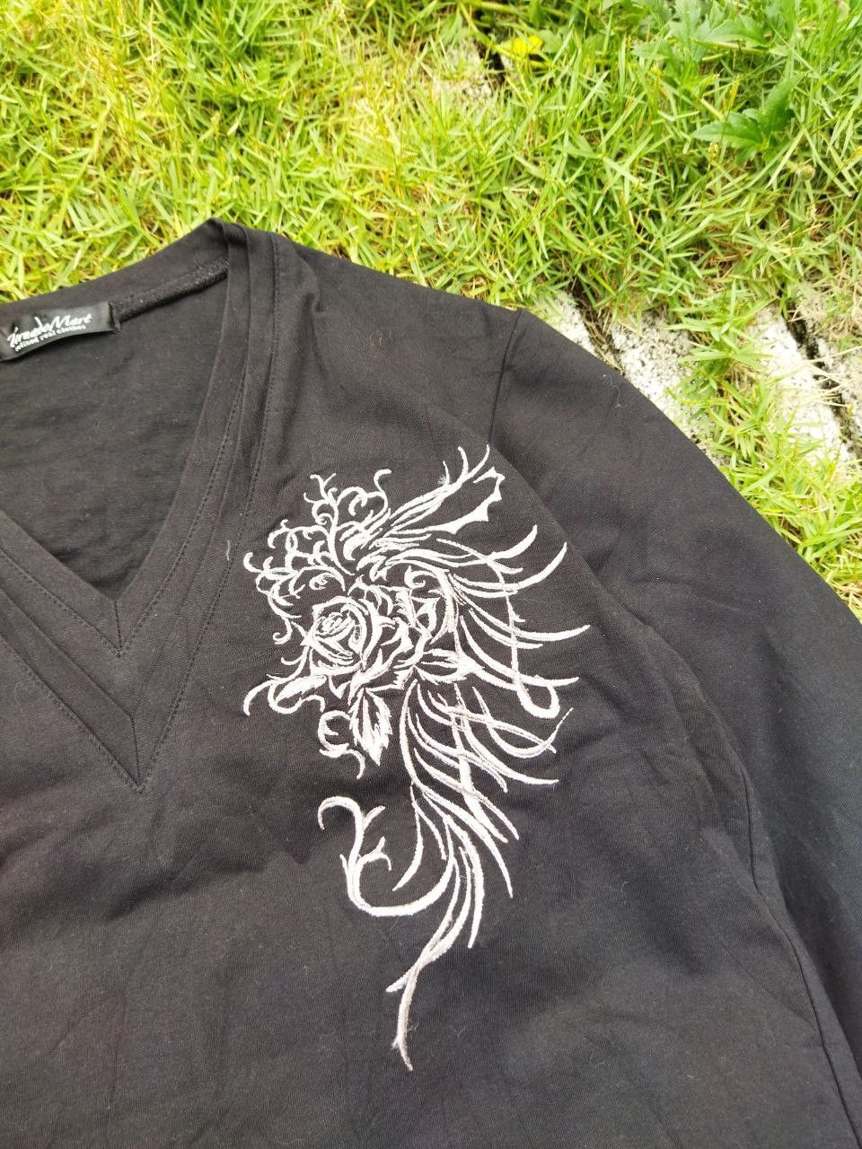 Tornado Mart Tornado Mart Japan Embroidered LS Tshirt Size US S / EU 44-46 / 1 - 5 Thumbnail