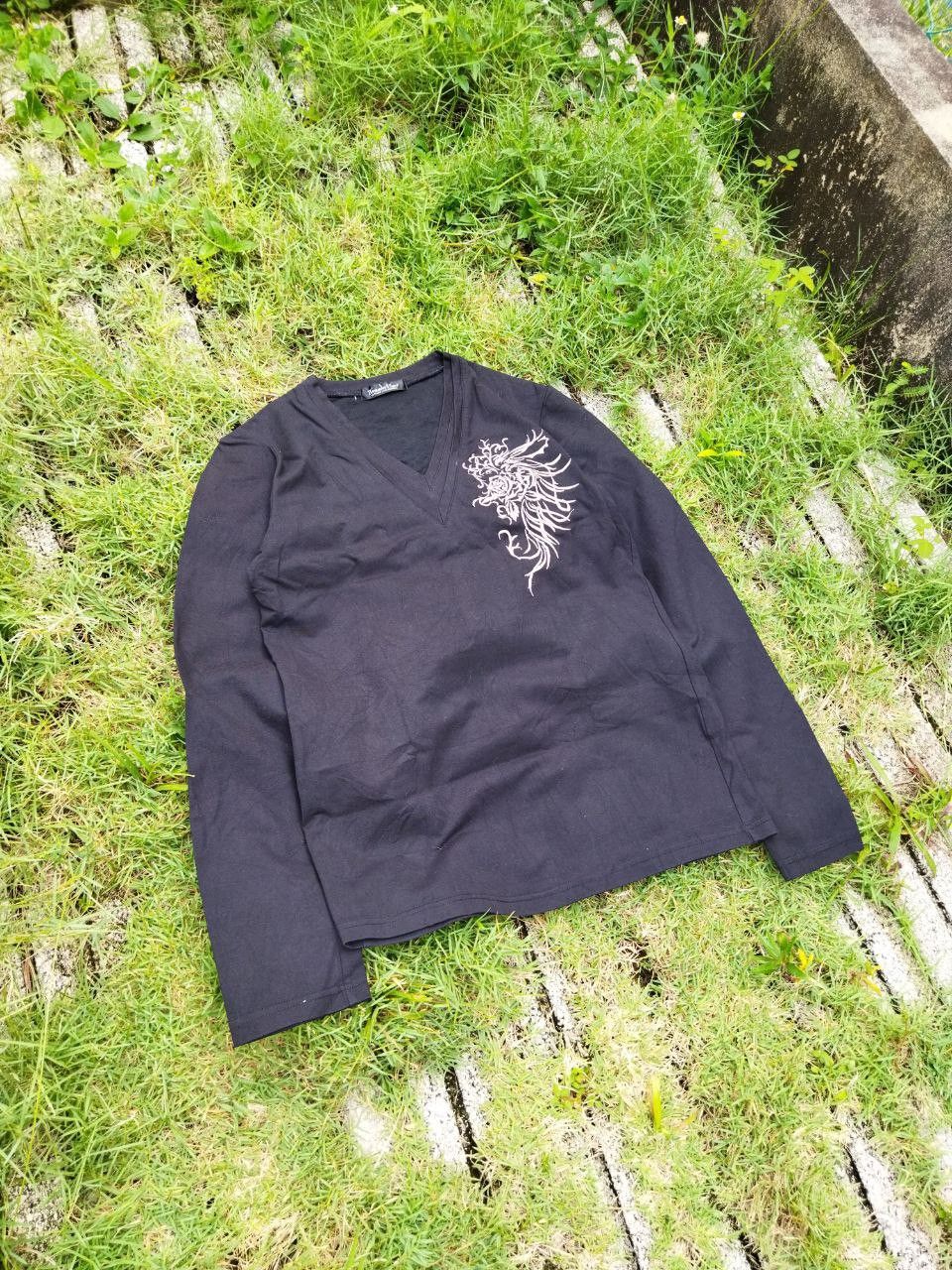 Tornado Mart Tornado Mart Japan Embroidered LS Tshirt Size US S / EU 44-46 / 1 - 3 Thumbnail