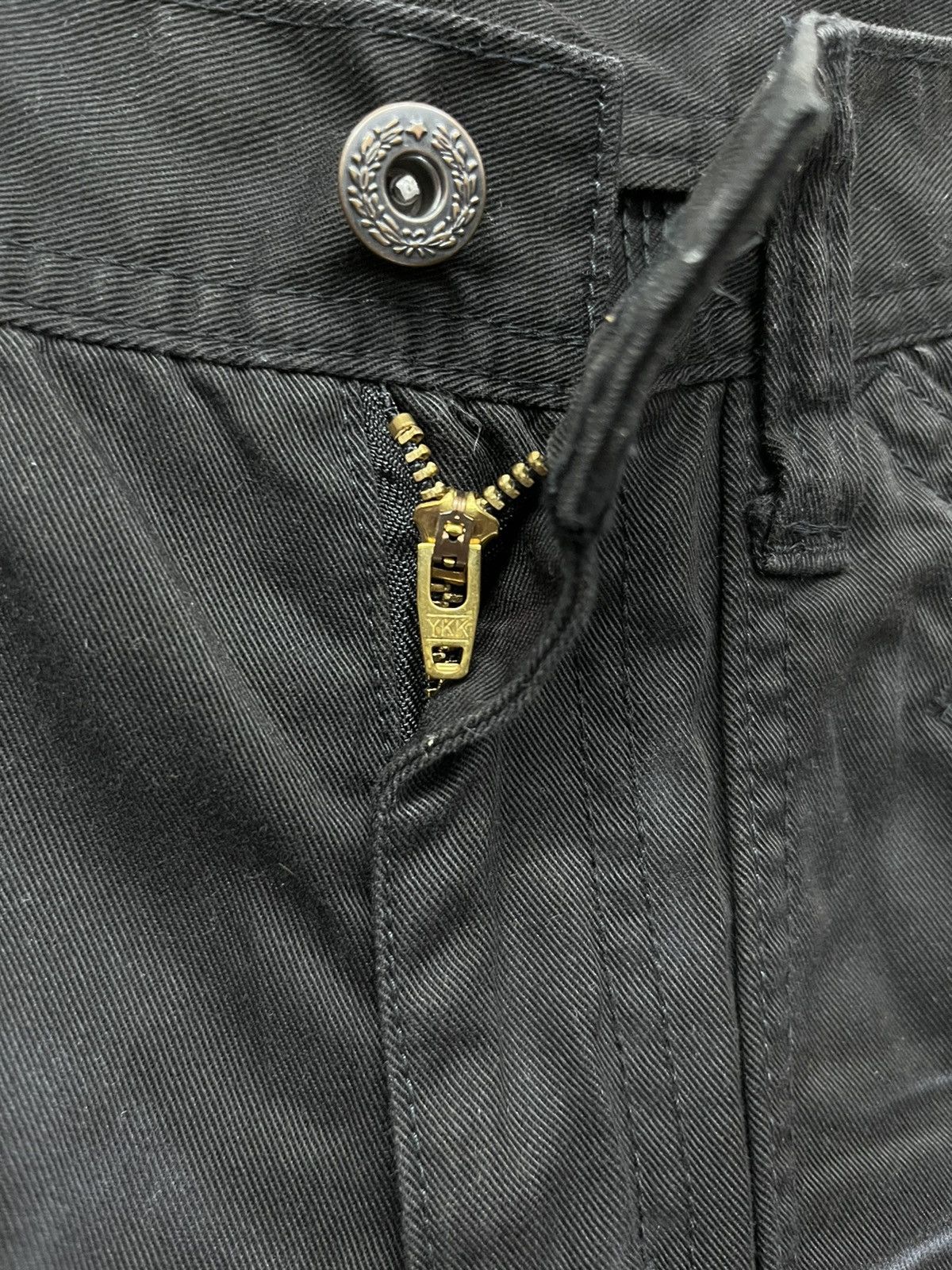 🔥Vtg KODAMA Double Knee Punk Black Clawmark Carpenter Pants