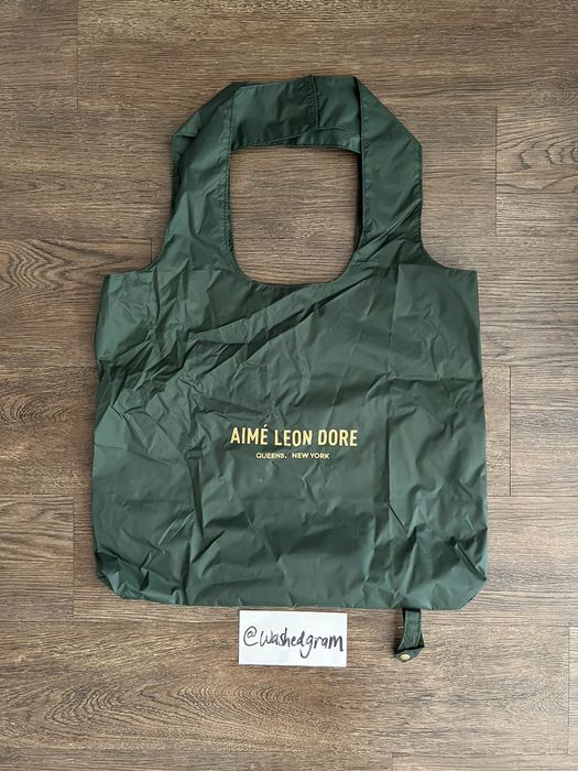 Aime Leon Dore Packable Tote Bag Green | Grailed