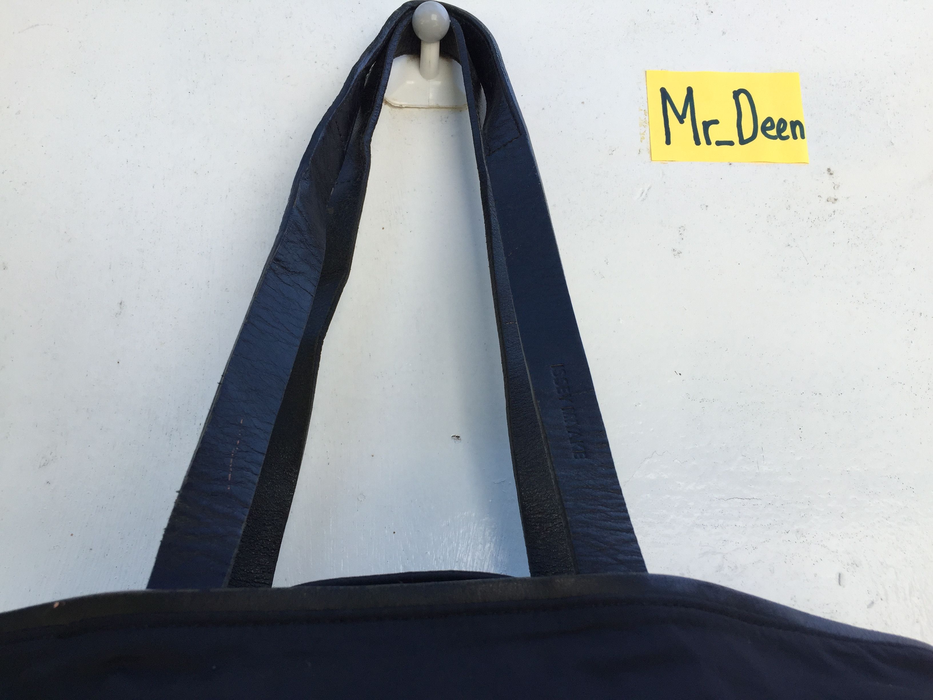 Issey Miyake RARE ISSEY MIYAKE BAG CANVAS GENUINE LEATHER VINTAGE Size ONE SIZE - 9 Thumbnail