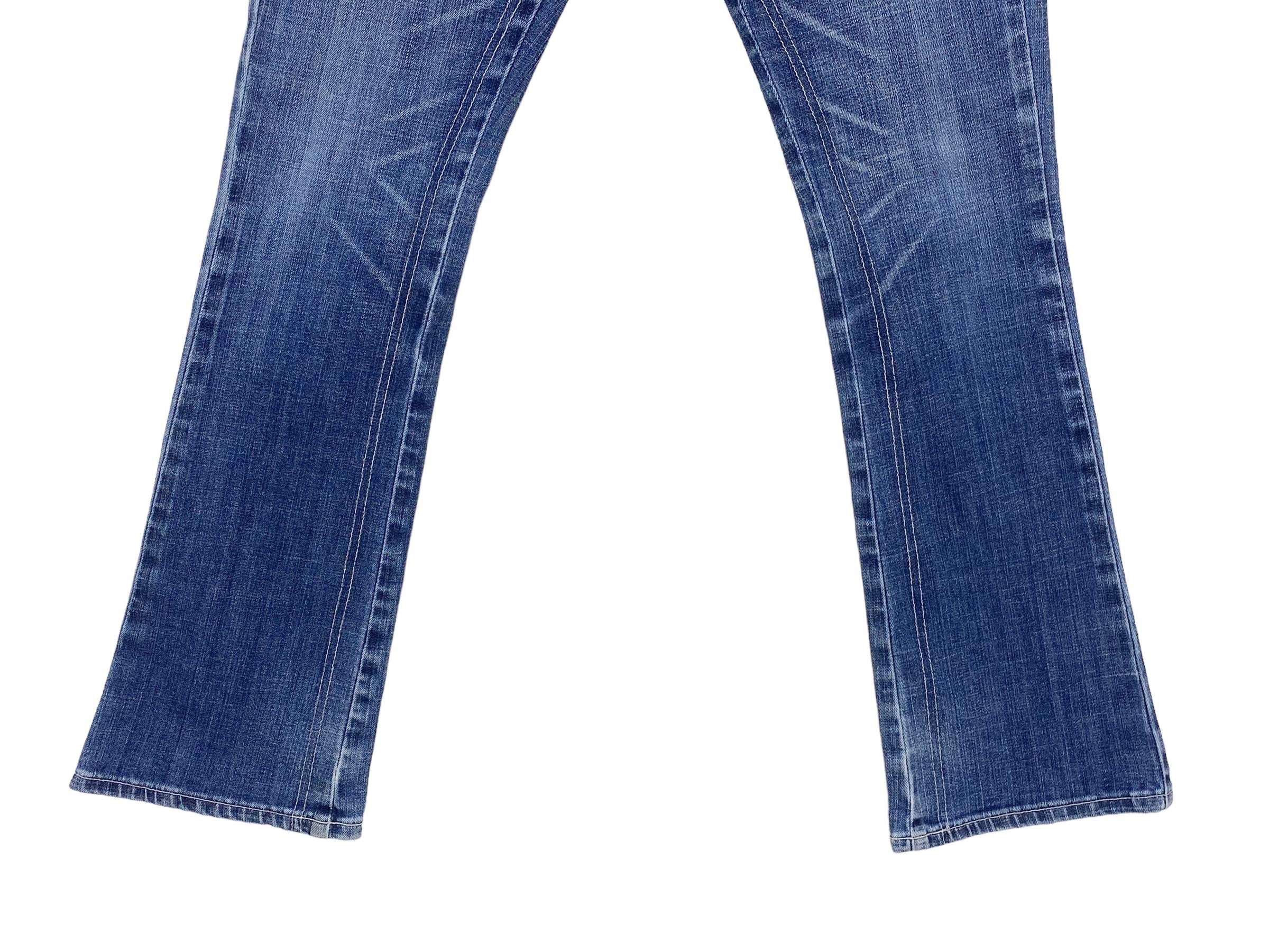 Japanese Brand 90s Lee Riders Distressed Flare Denim Jeans - Japanese Brand Size 29" - 5 Thumbnail