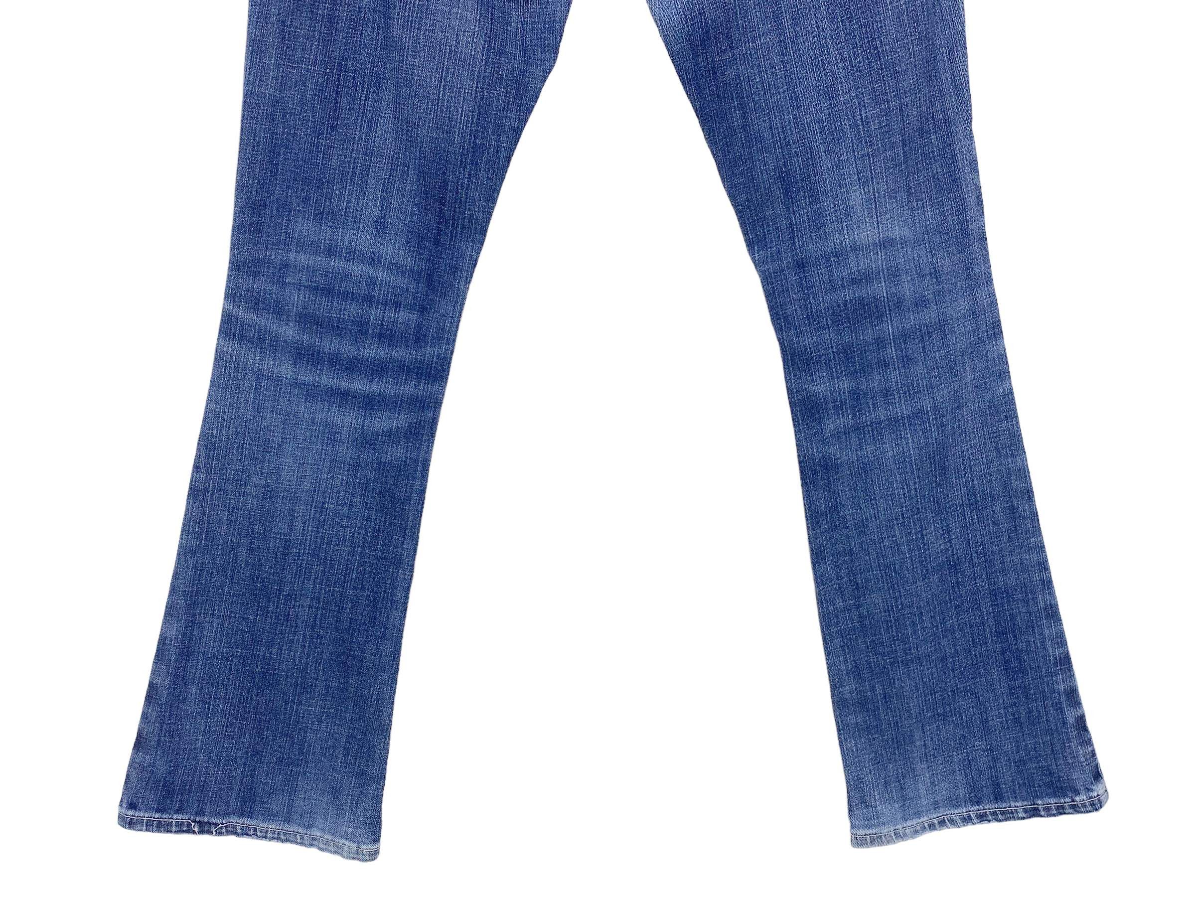 Japanese Brand 90s Lee Riders Distressed Flare Denim Jeans - Japanese Brand Size 29" - 8 Thumbnail