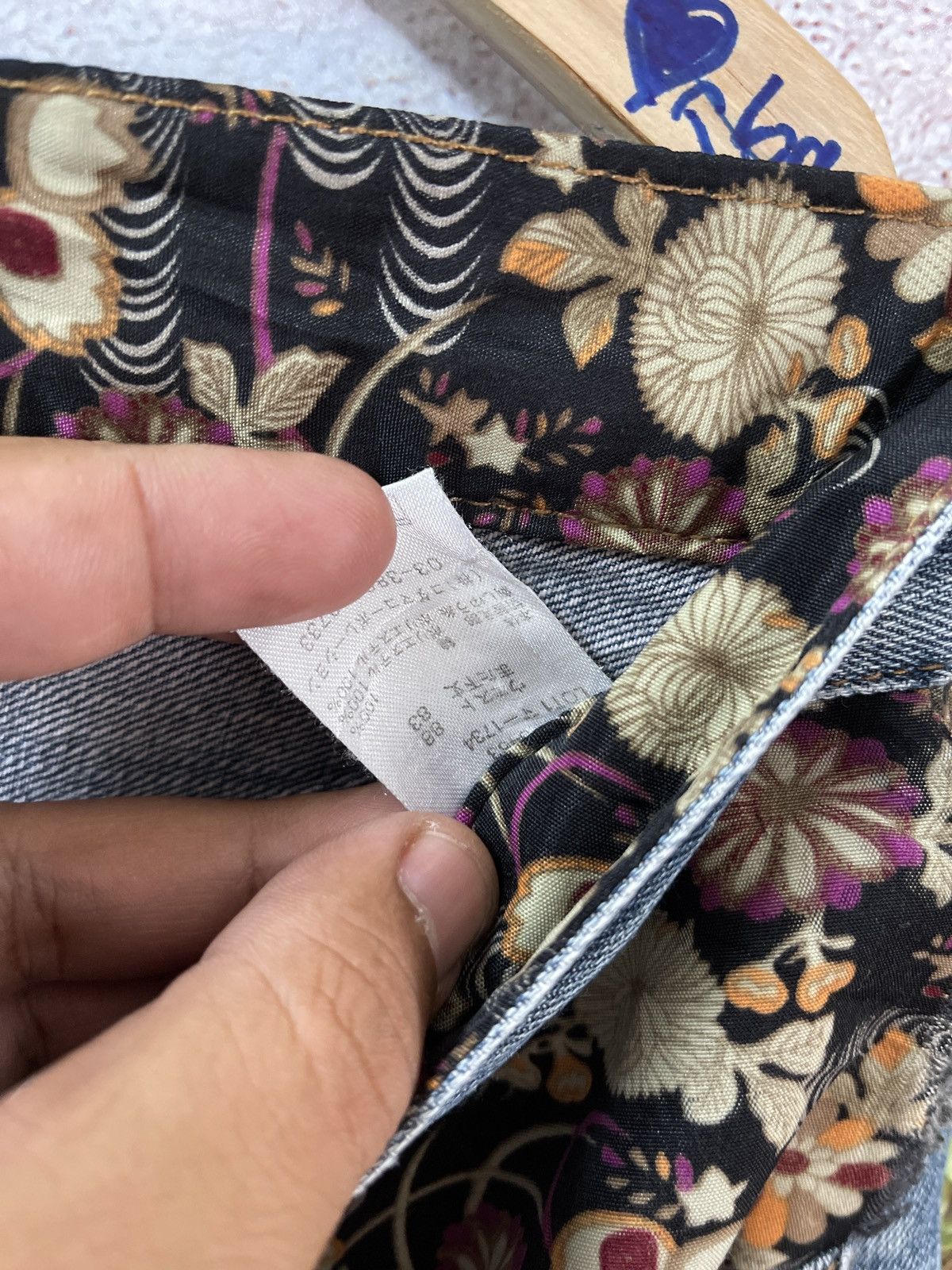 Vintage VINTAGE SUKAJAN KOI FISH EMBROIDERY DENIM VERY RARE Size US 34 / EU 50 - 12 Thumbnail