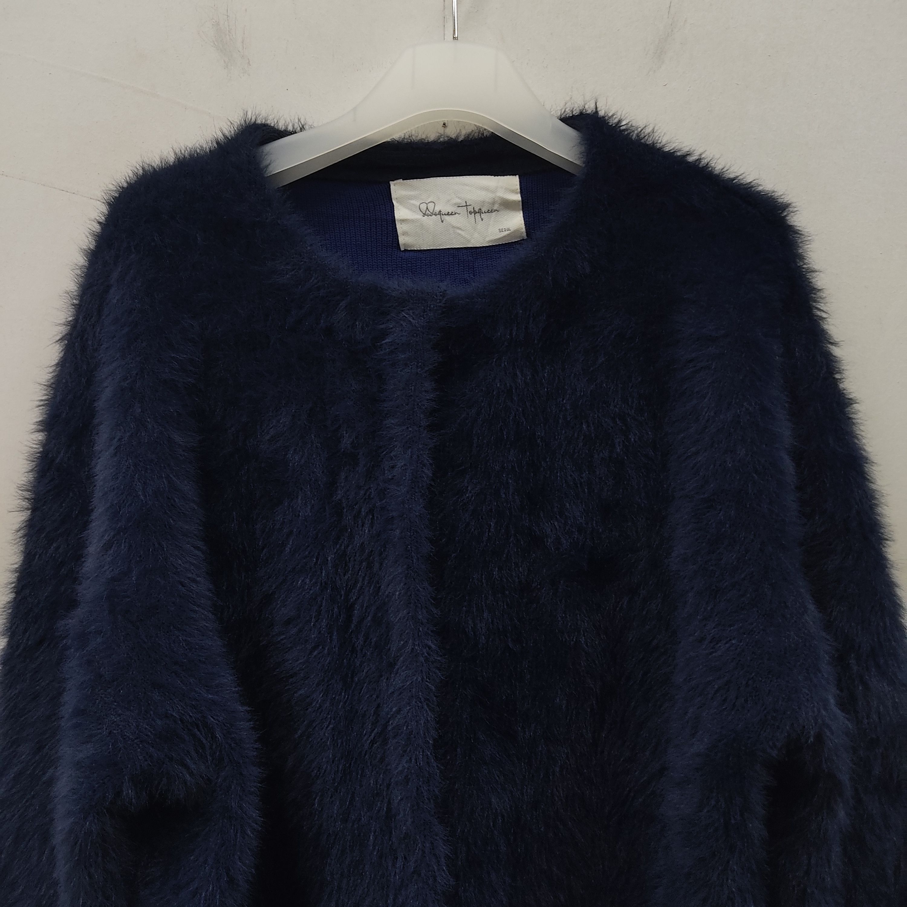 Other Dodo Queen Viscose Blue Cardigan Size L / US 10 / IT 46 - 5 Thumbnail