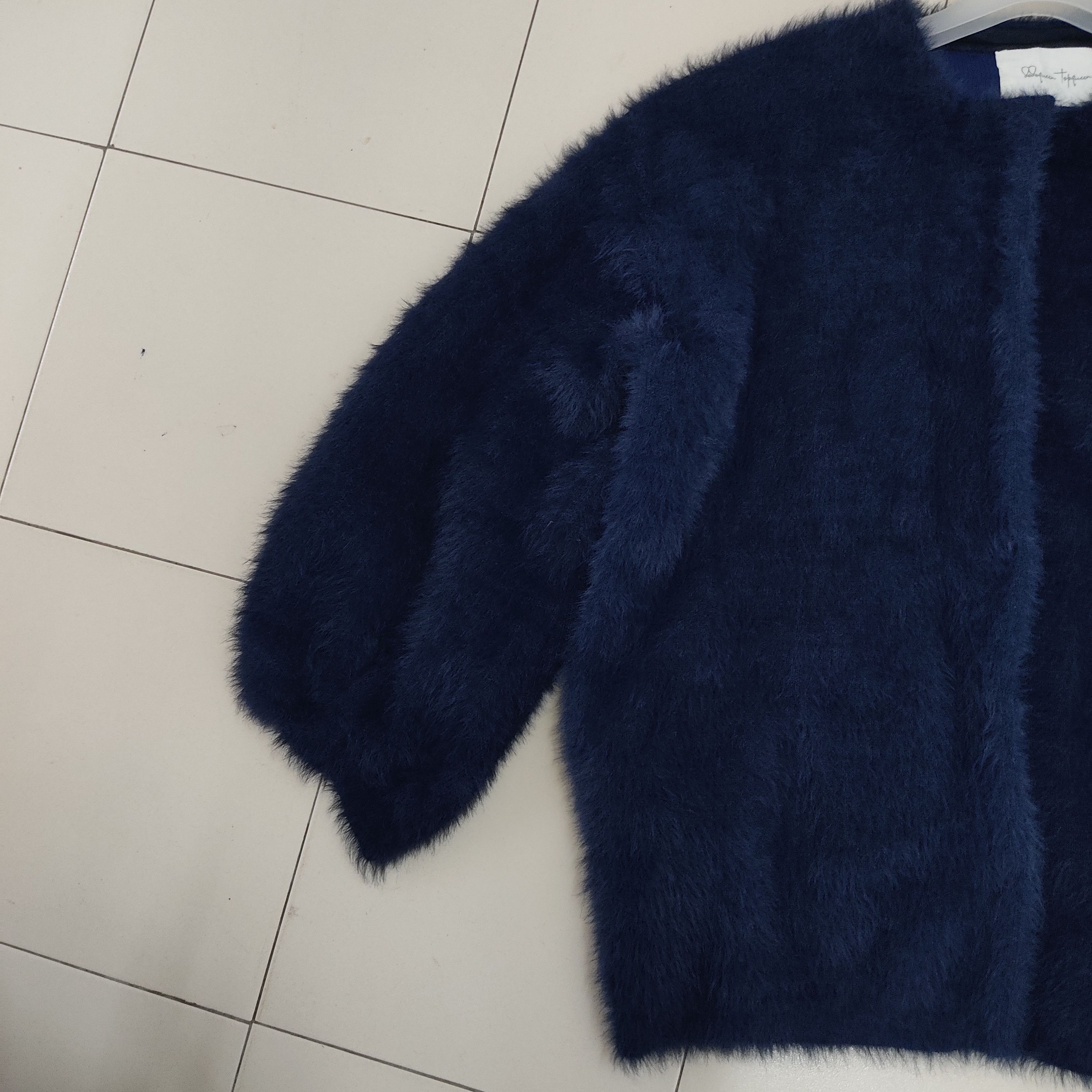 Other Dodo Queen Viscose Blue Cardigan Size L / US 10 / IT 46 - 2 Thumbnail
