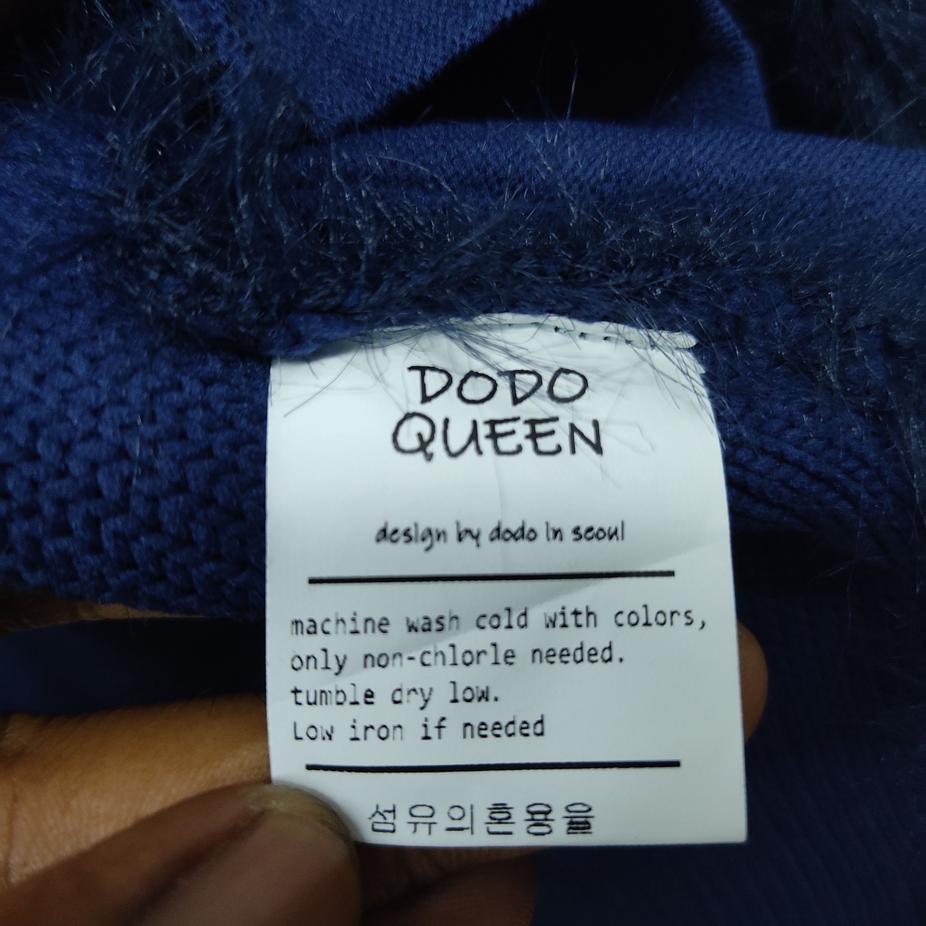 Other Dodo Queen Viscose Blue Cardigan Size L / US 10 / IT 46 - 11 Thumbnail