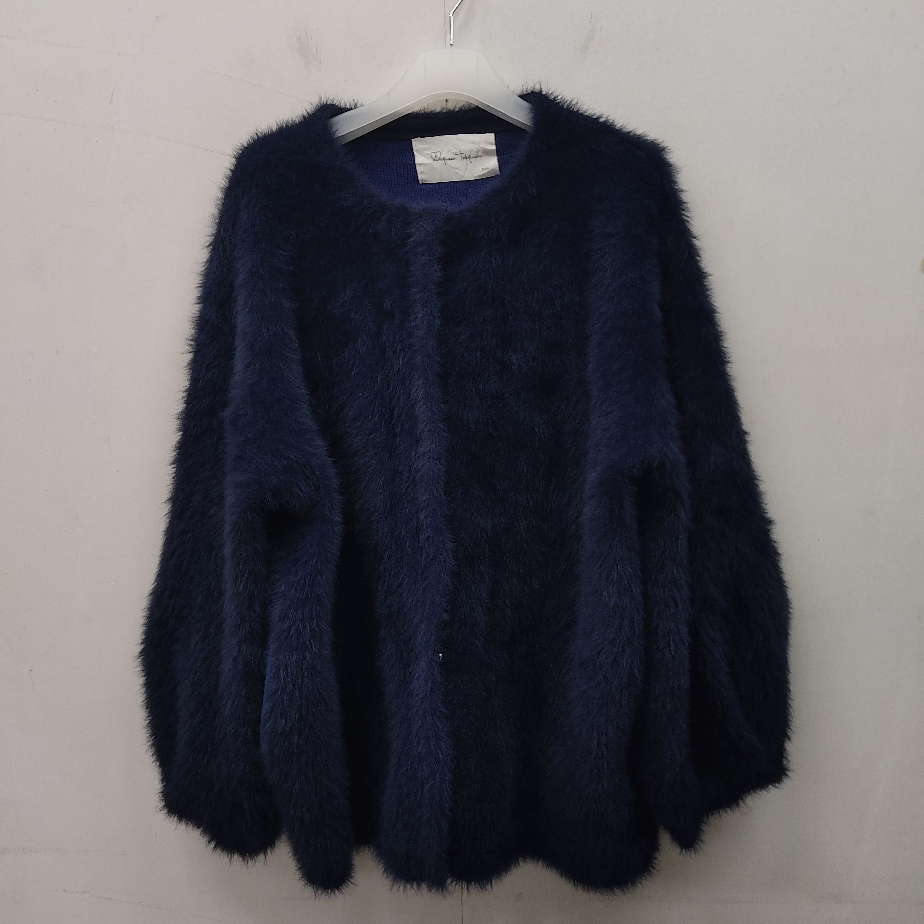 Other Dodo Queen Viscose Blue Cardigan Size L / US 10 / IT 46 - 4 Thumbnail