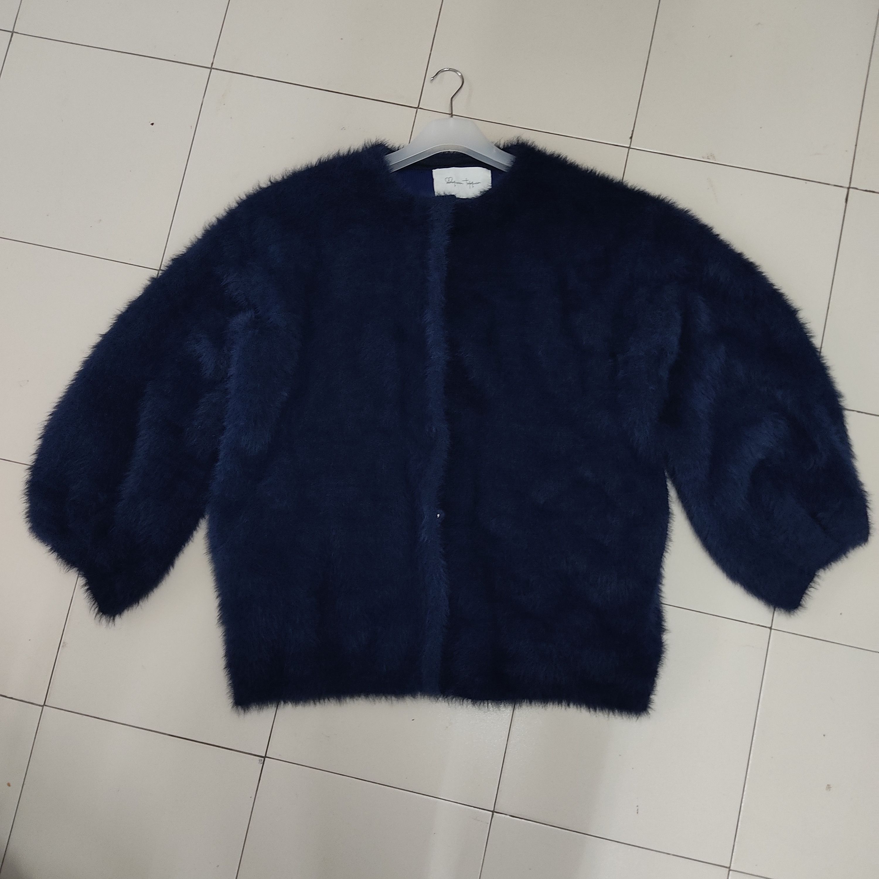 Dodo Queen Viscose Blue Cardigan