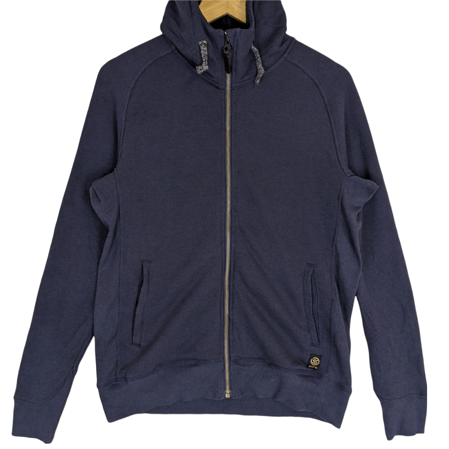 Japanese Brand SKINS Sportswear Plain Hoodie Size US M / EU 48-50 / 2 - 2 Thumbnail