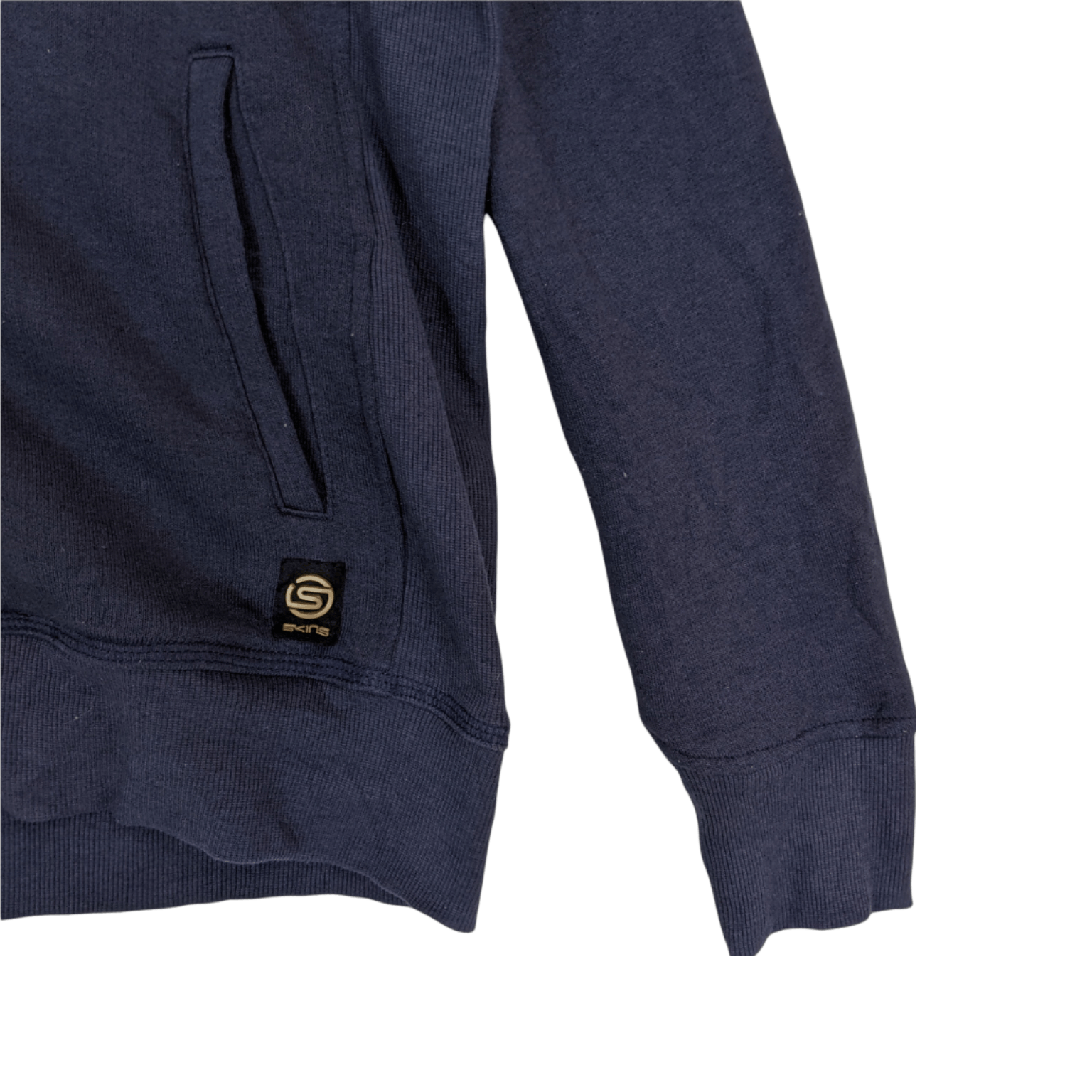 Japanese Brand SKINS Sportswear Plain Hoodie Size US M / EU 48-50 / 2 - 6 Thumbnail