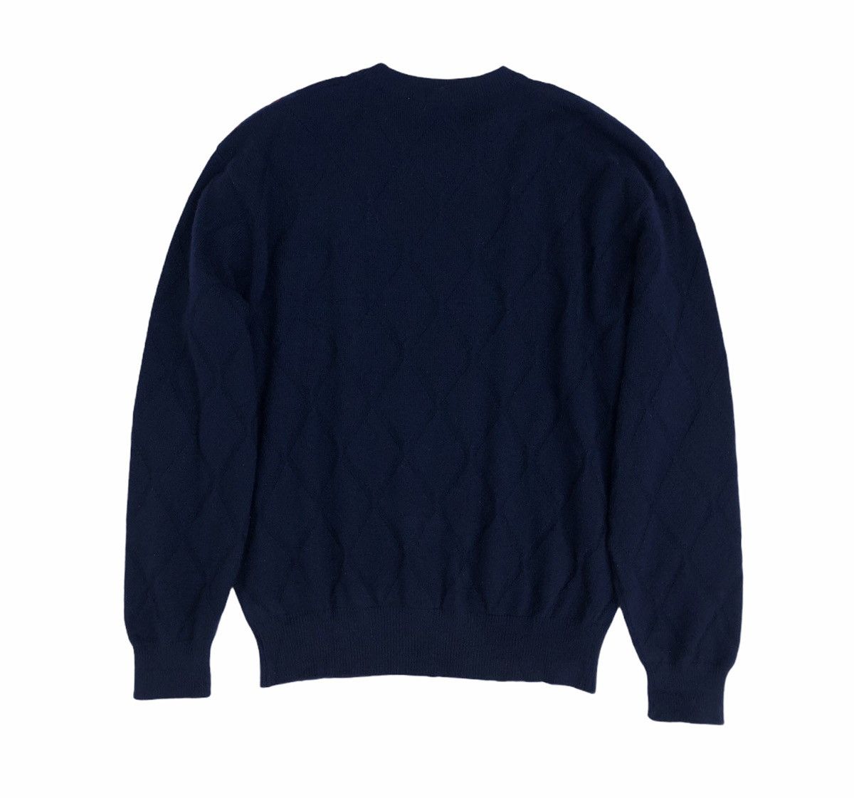 Burberry Burberrys Cashmere Embroidery Logo Knitwear Sweatshirt Size US L / EU 52-54 / 3 - 11 Thumbnail