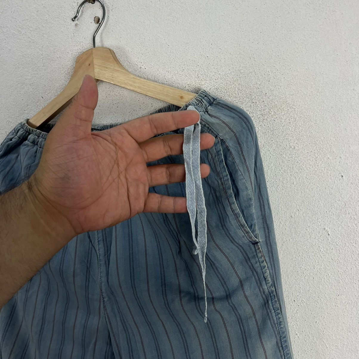 Hai Sporting Gear VINTAGE HAI SPORTING GEAR ISSEY MIYAKE STRIPED PANTS Size US 30 / EU 46 - 5 Thumbnail