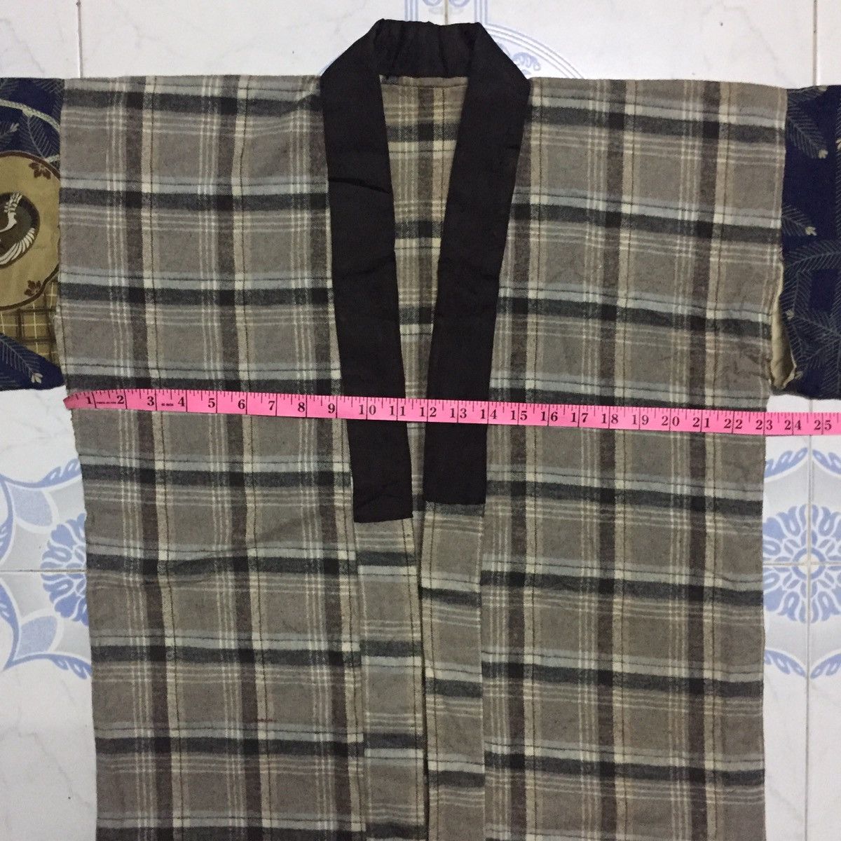 Japanese Brand Kimono Nova Check Patch Sleeve Inspired by Visvim Kapital Size US L / EU 52-54 / 3 - 17 Thumbnail
