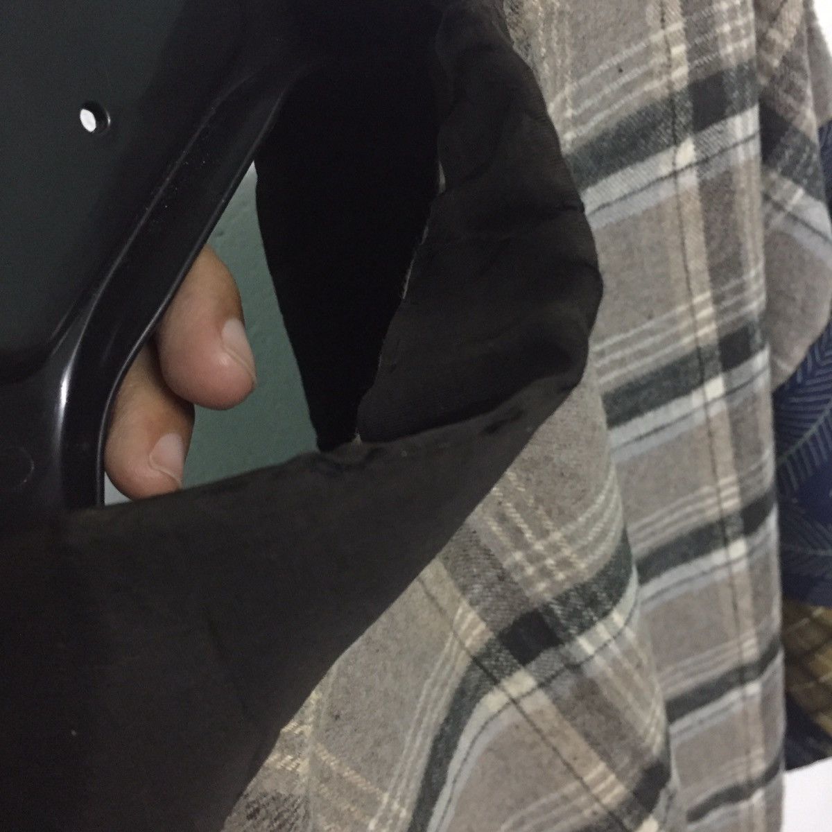 Japanese Brand Kimono Nova Check Patch Sleeve Inspired by Visvim Kapital Size US L / EU 52-54 / 3 - 13 Thumbnail