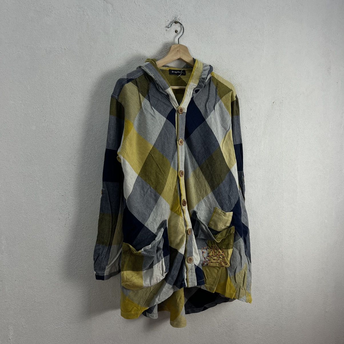 Japanese Brand RARE DRUG STORE TARTAN DESIGN JACKET JAPAN MADE Size US M / EU 48-50 / 2 - 2 Thumbnail