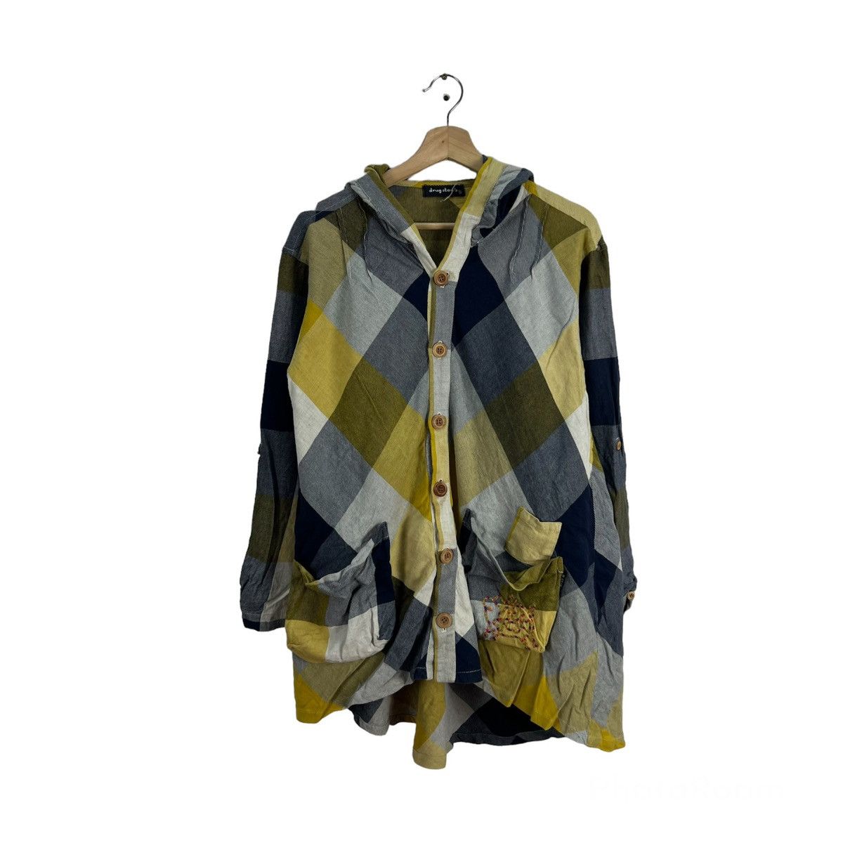 Japanese Brand RARE DRUG STORE TARTAN DESIGN JACKET JAPAN MADE Size US M / EU 48-50 / 2 - 1 Thumbnail
