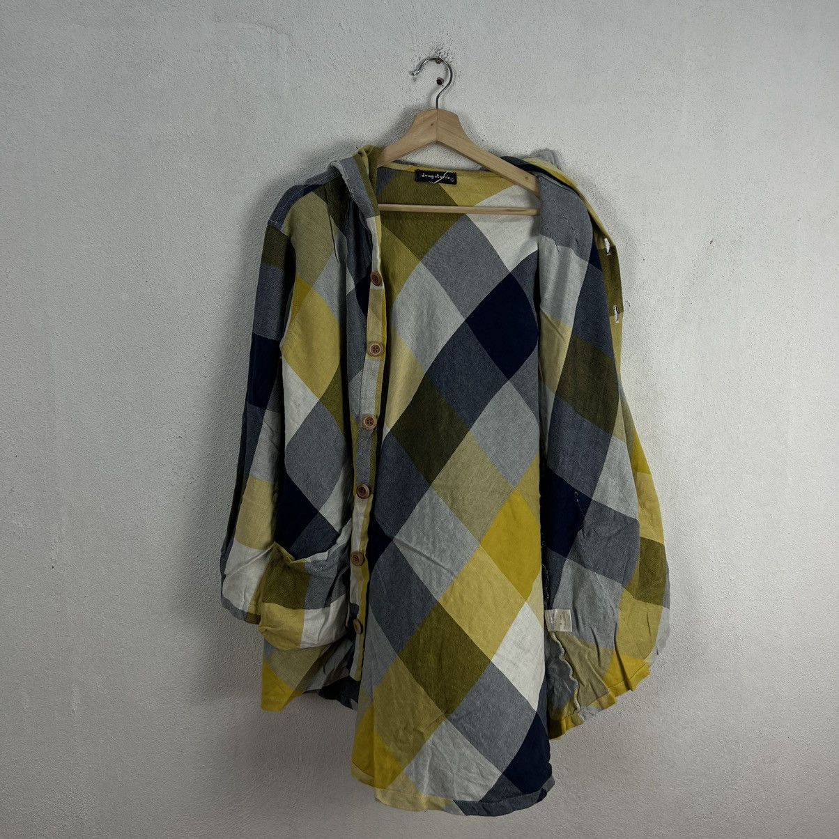 Japanese Brand RARE DRUG STORE TARTAN DESIGN JACKET JAPAN MADE Size US M / EU 48-50 / 2 - 9 Thumbnail